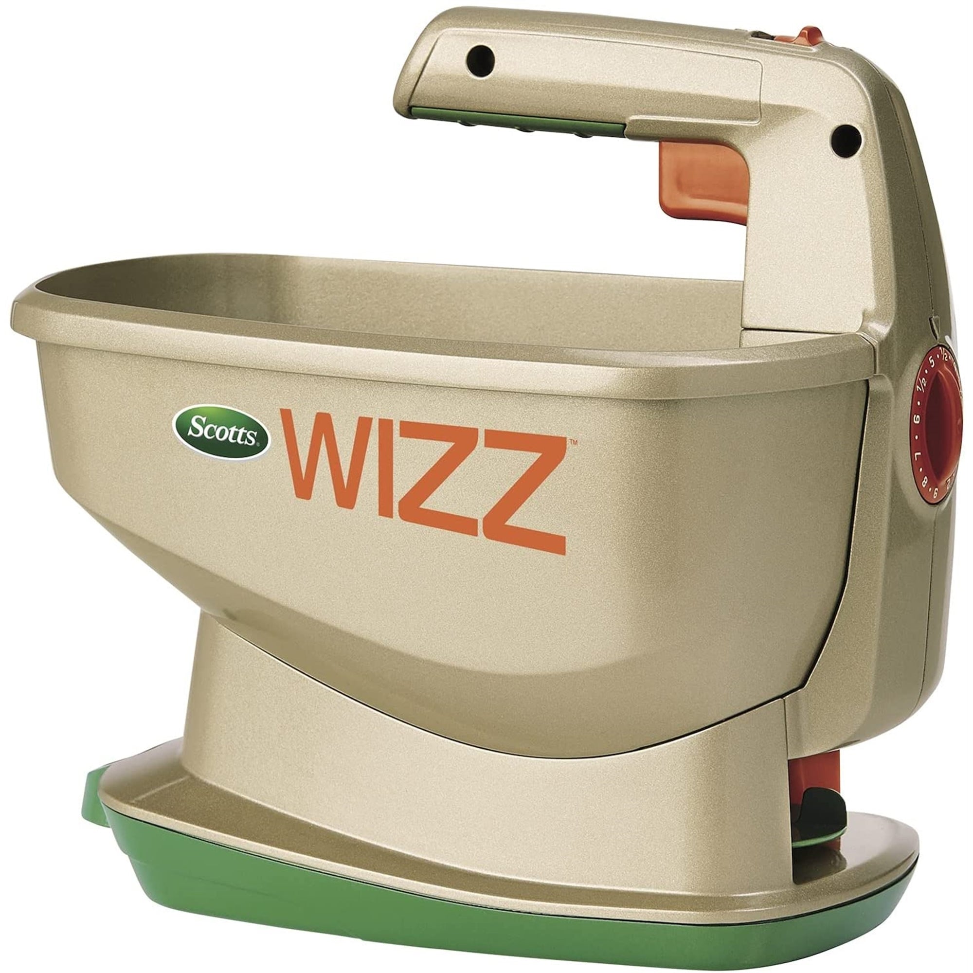 Scotts Wizz Hand-Held Fertilizer/Pellet Spreader, Battery Powered