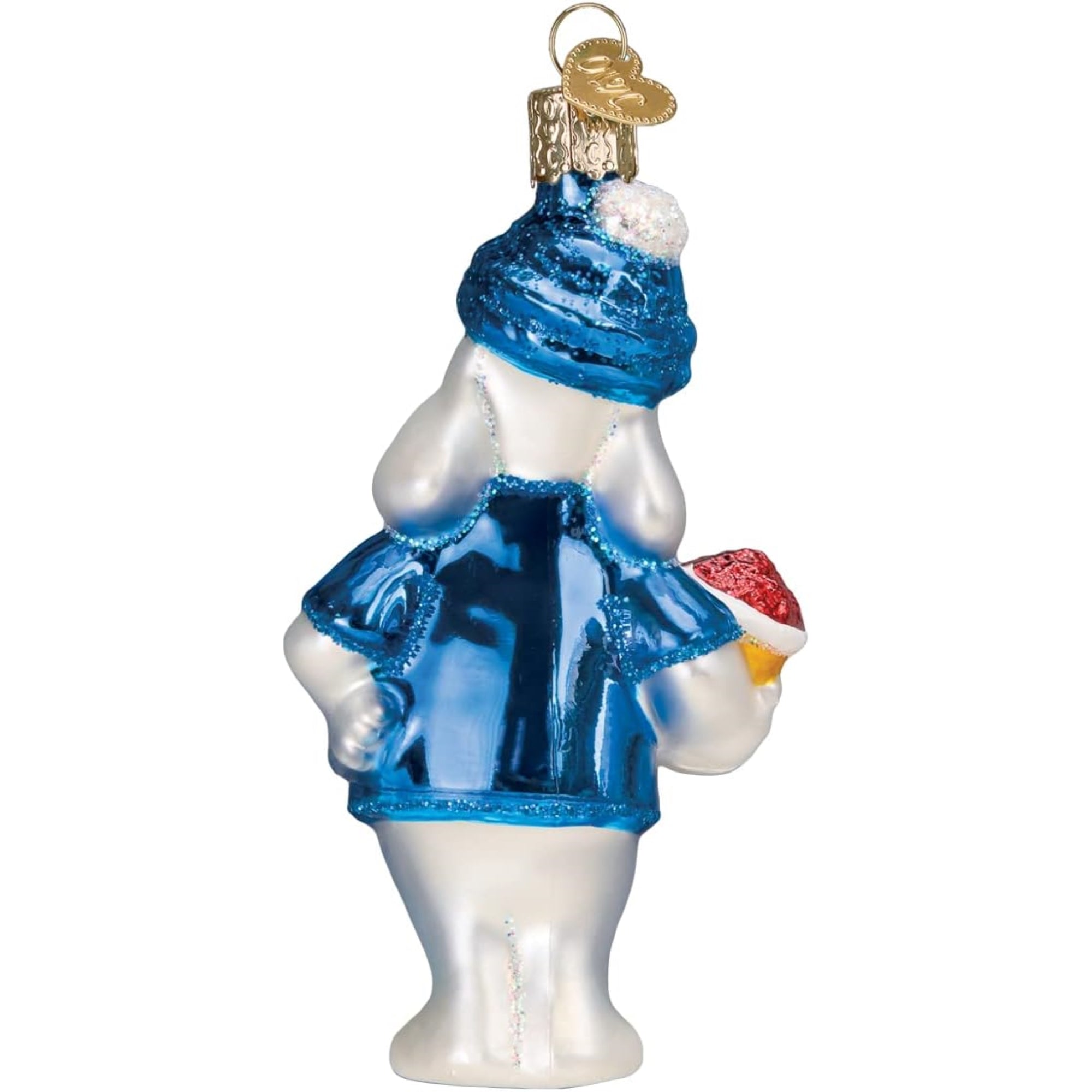 Old World Christmas Slush Puppie Blown Glass Holiday Ornament