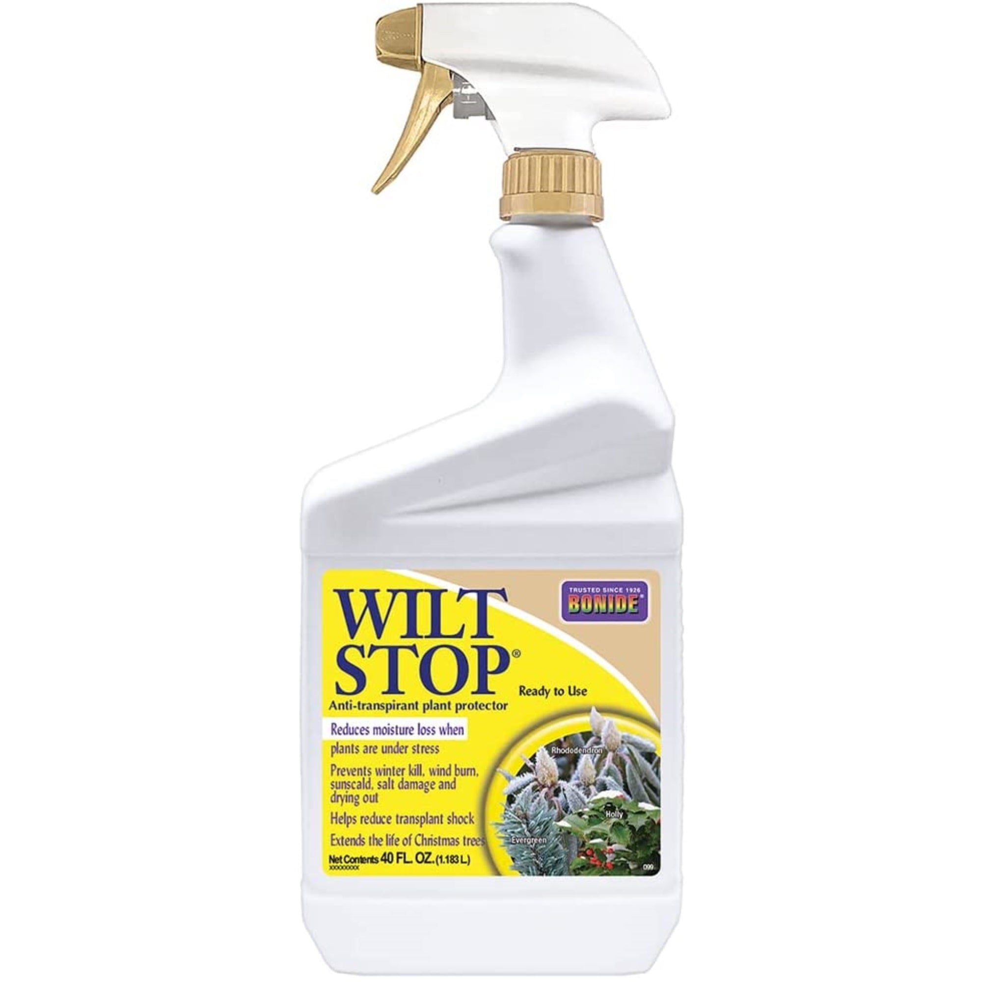 Bonide Ready to Use Wilt Stop Plant Protector Spray, 40 oz