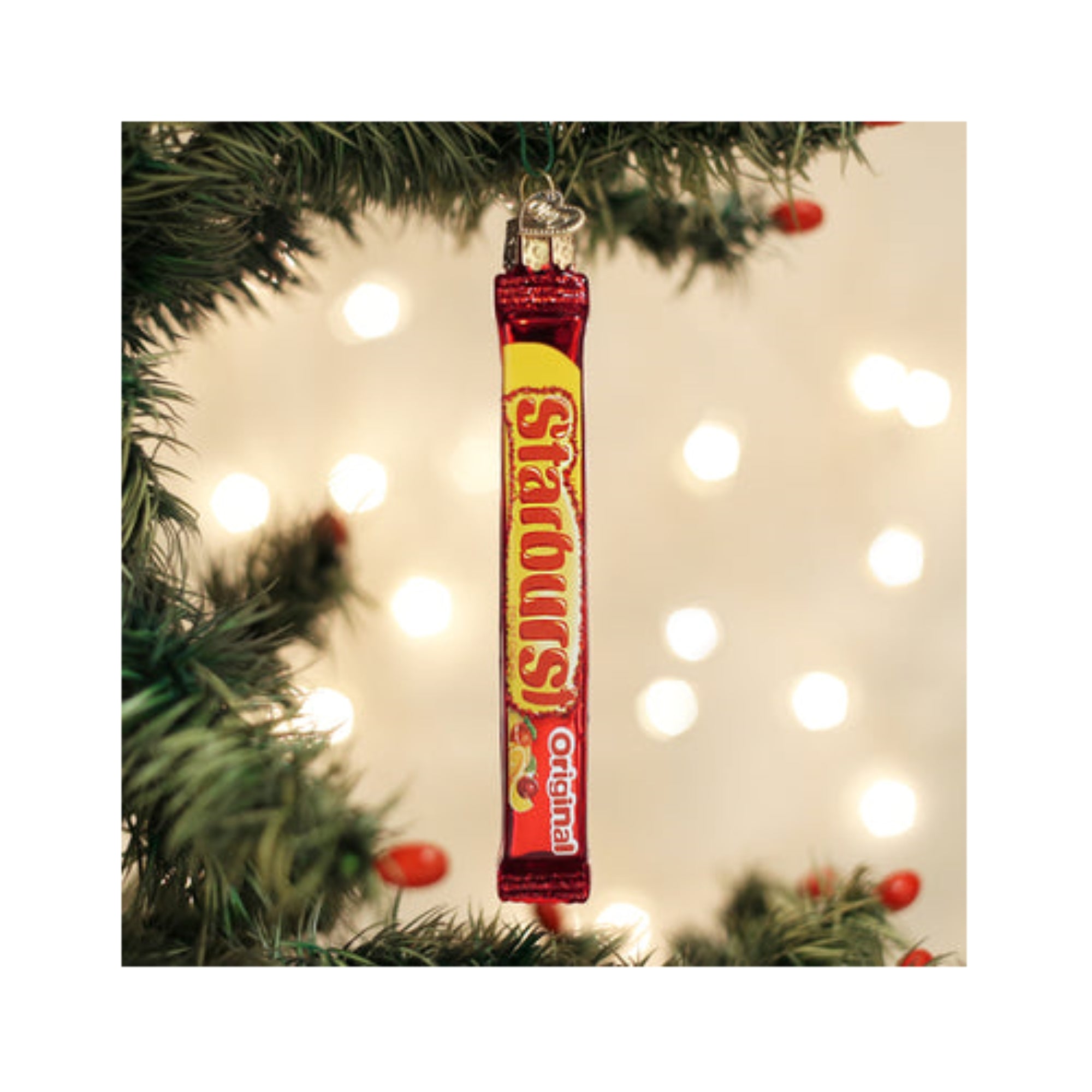 Old World Christmas Starburst Blown Glass Holiday Ornament For Tree