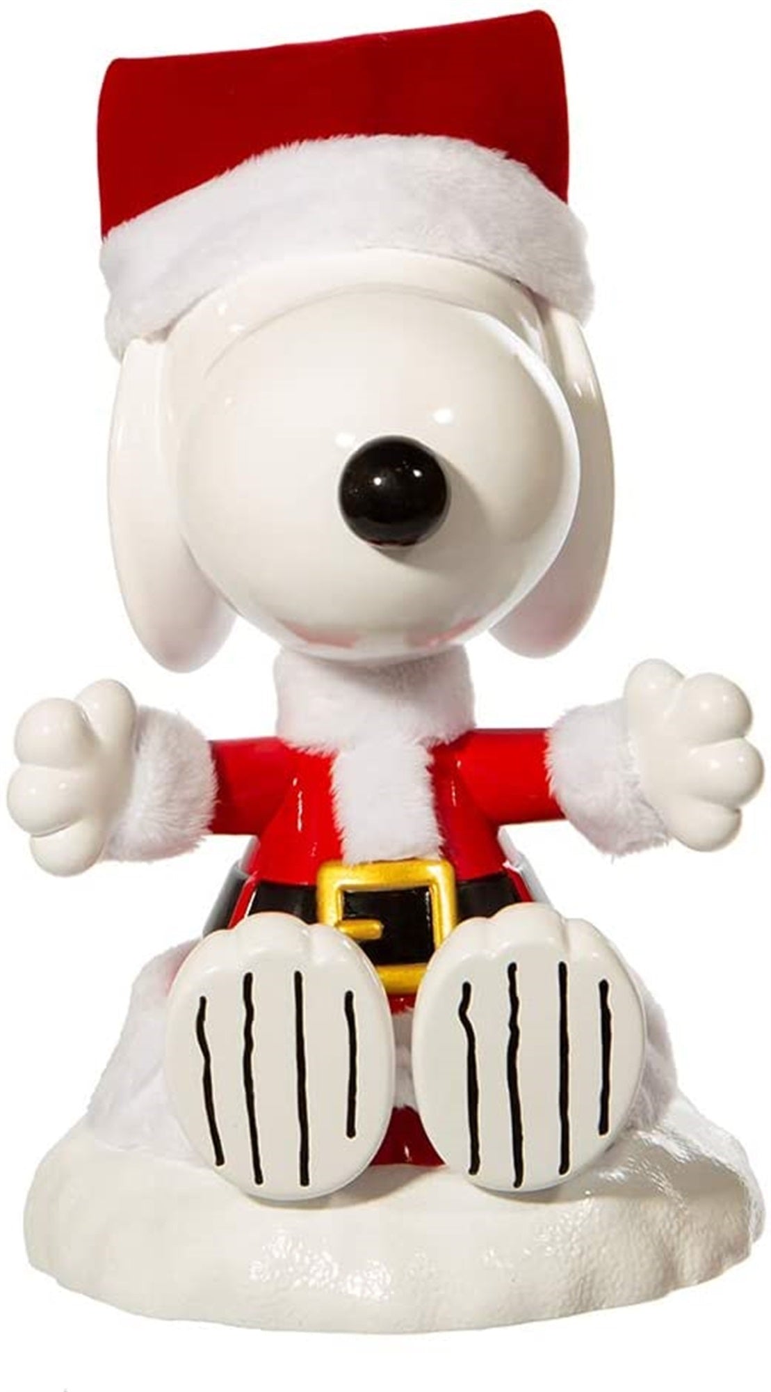 Kurt Adler (#PN9211) Peanuts Santa Snoopy Treetop, 8"