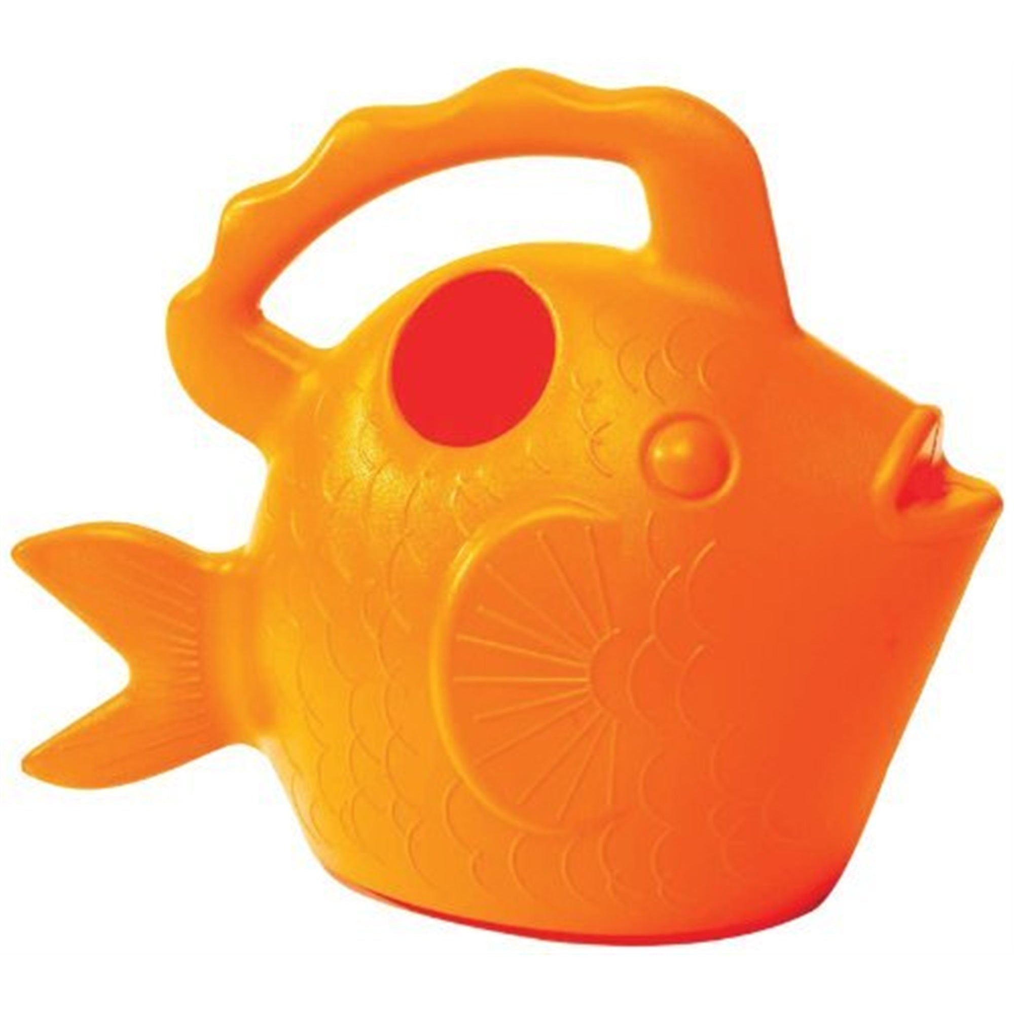 Novelty Squirt Fish Kids Watering Can, Orange, 0.75 Gallon