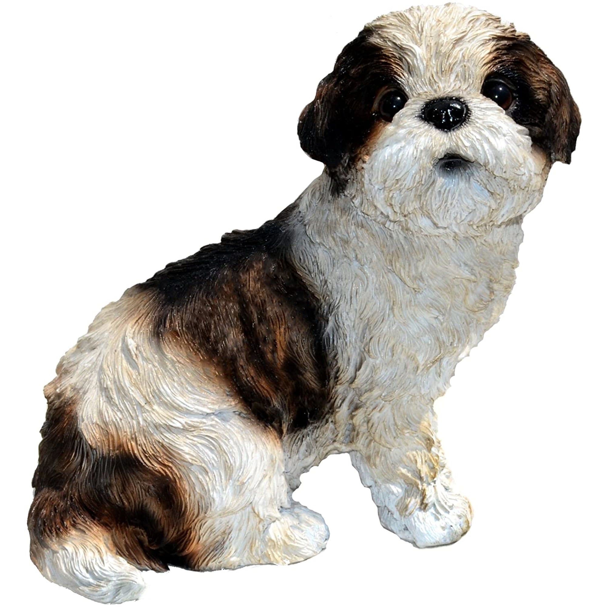 Michael Carr Designs Sue-Shih Tzu Puppy, Outdoor Puppy Dog Figurine Décor
