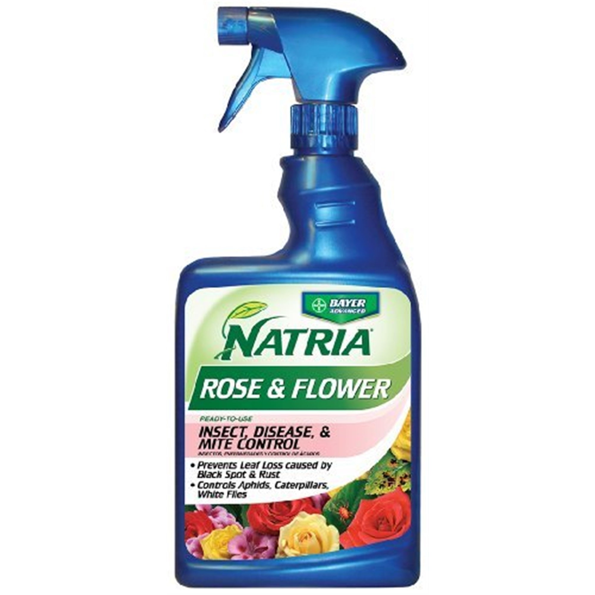 Natria Rose & Flower Insect, Disease, & Mite Control, 24oz RTU Trigger Spray