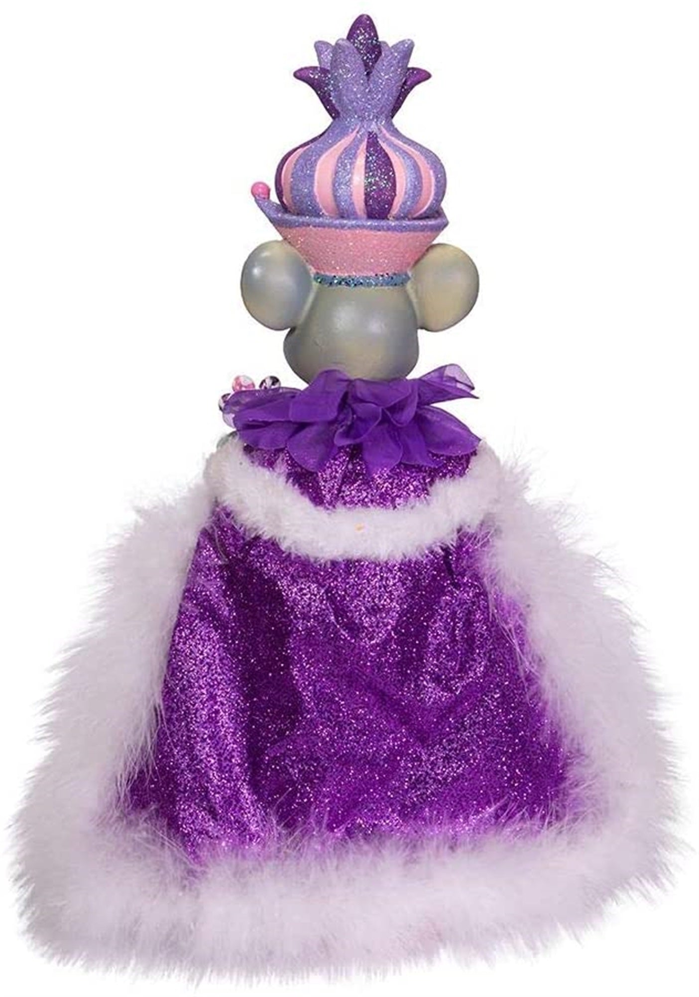 Kurt Adler Hollywood Sugar Plum Mouse King Nutcracker, Multi, 15"