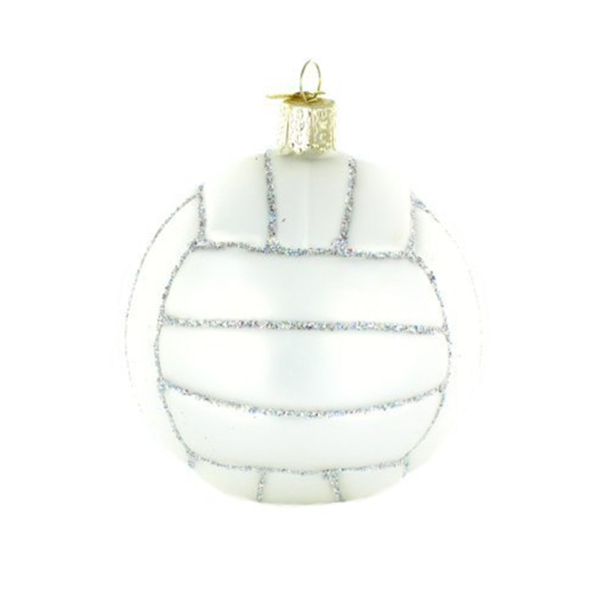 Old World Christmas Volleyball Glass Blown Ornament