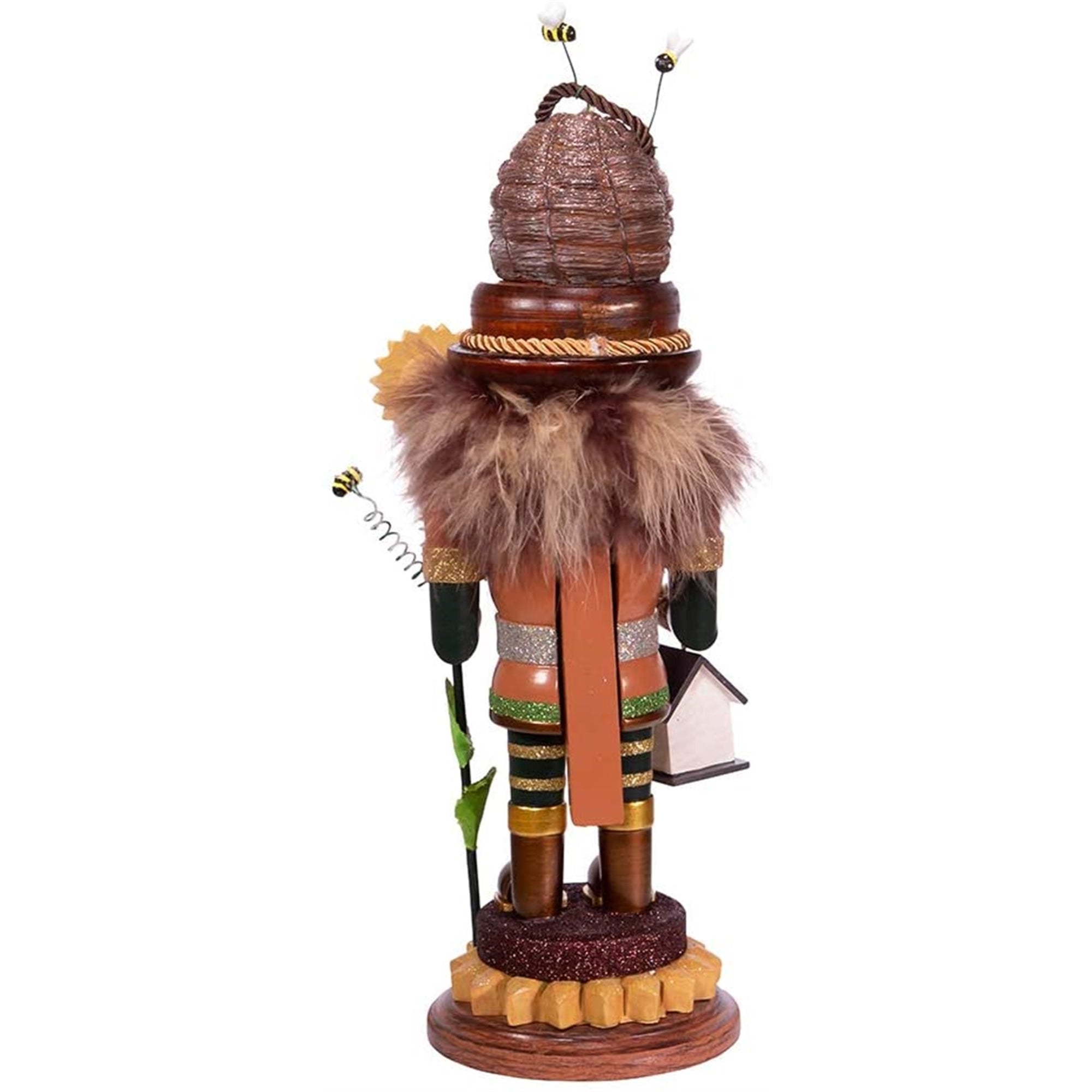 Kurt Adler Hollywood Nutcrackers, Bee Keeper Nutcracker, 15"