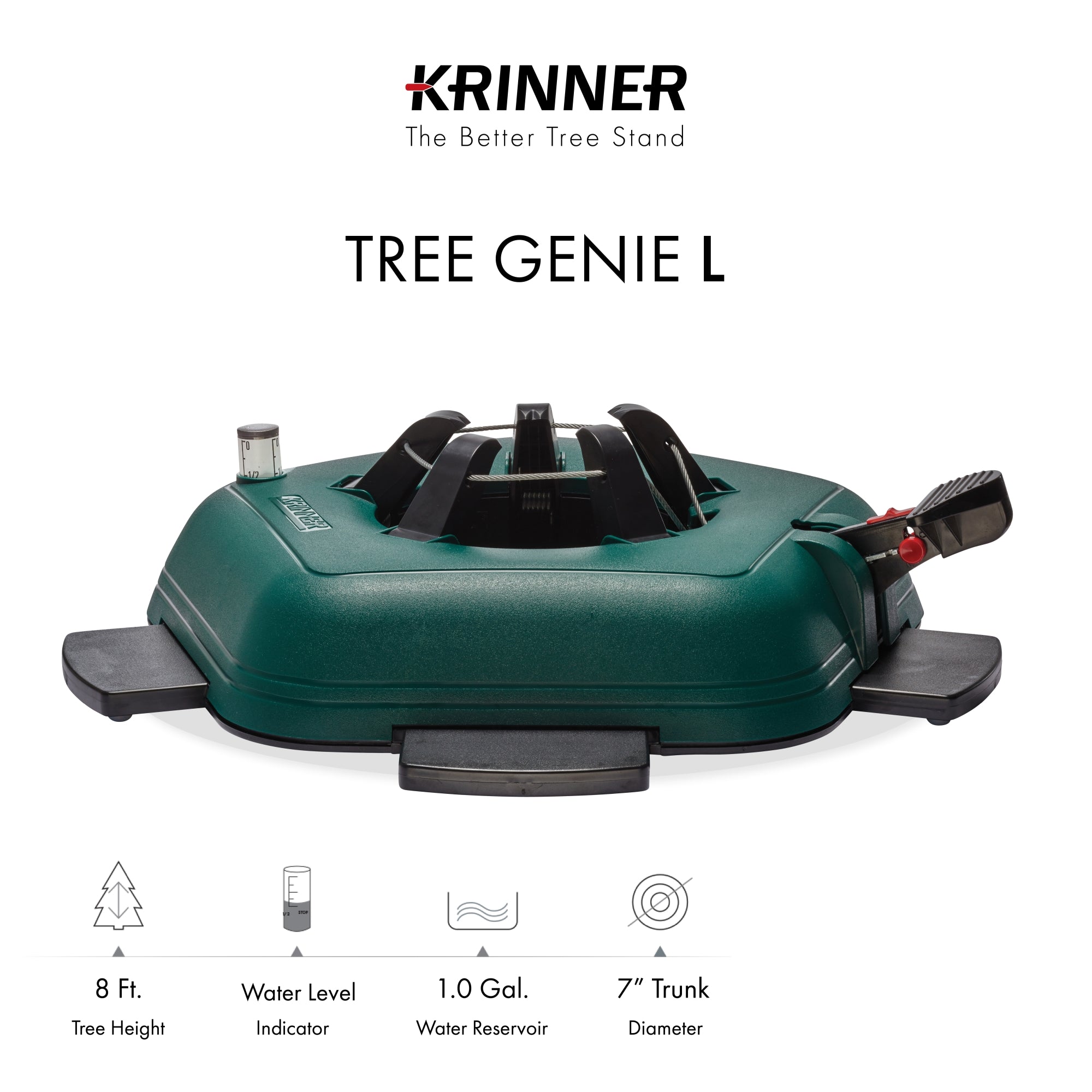 Krinner Tree Genie Large Christmas Tree Stand (New with Water Level Indicator)