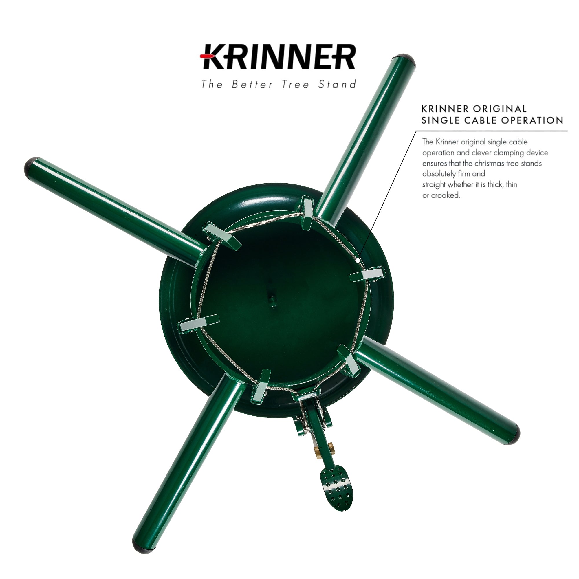 Krinner Christmas Tree Stand, Tree Genie Steel