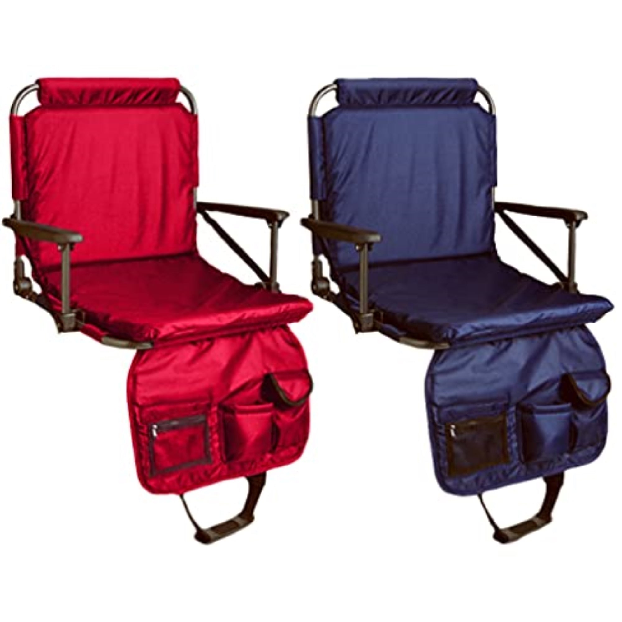 Zenithen Limited OC306S-TC01 FS Padded Stadium Seat, Assorted Colors (Pack of 2)