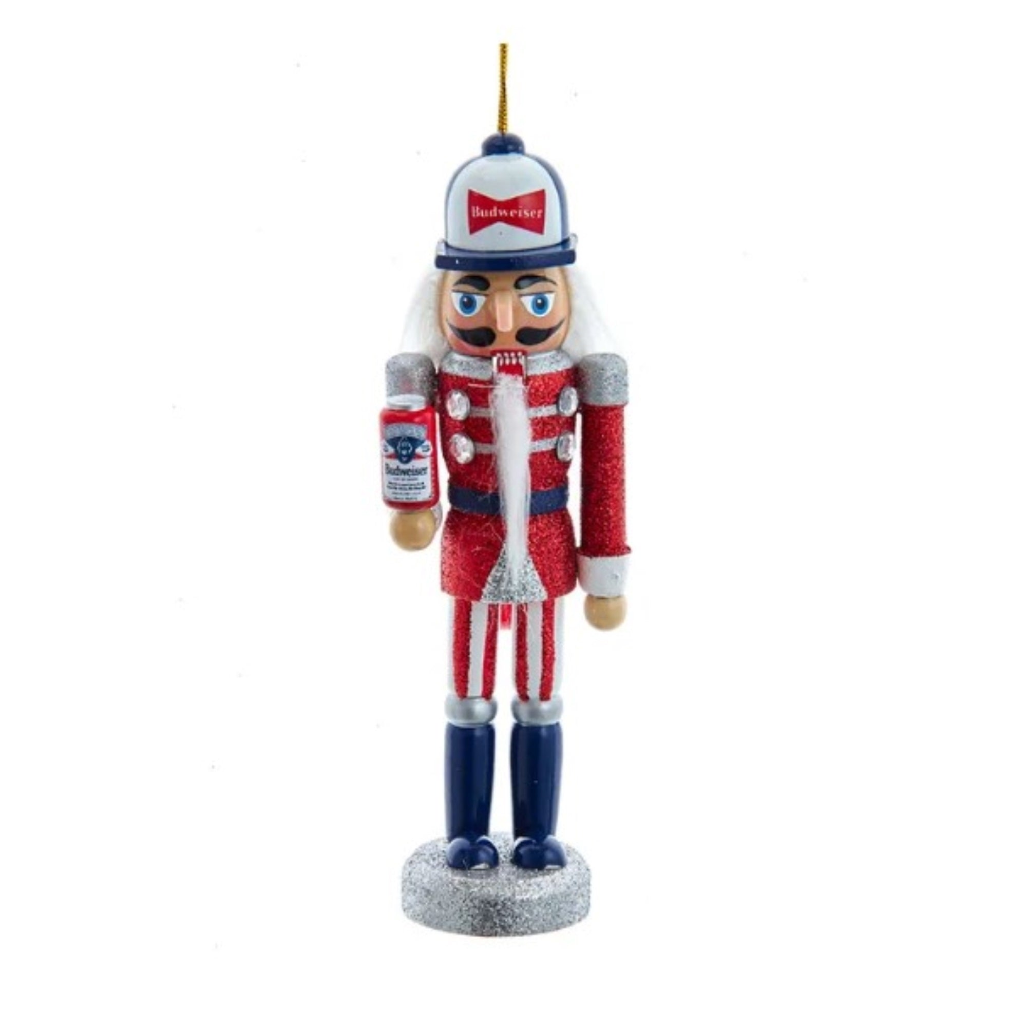 Kurt Adler Budweiser Nutcracker Christmas Tree Ornament