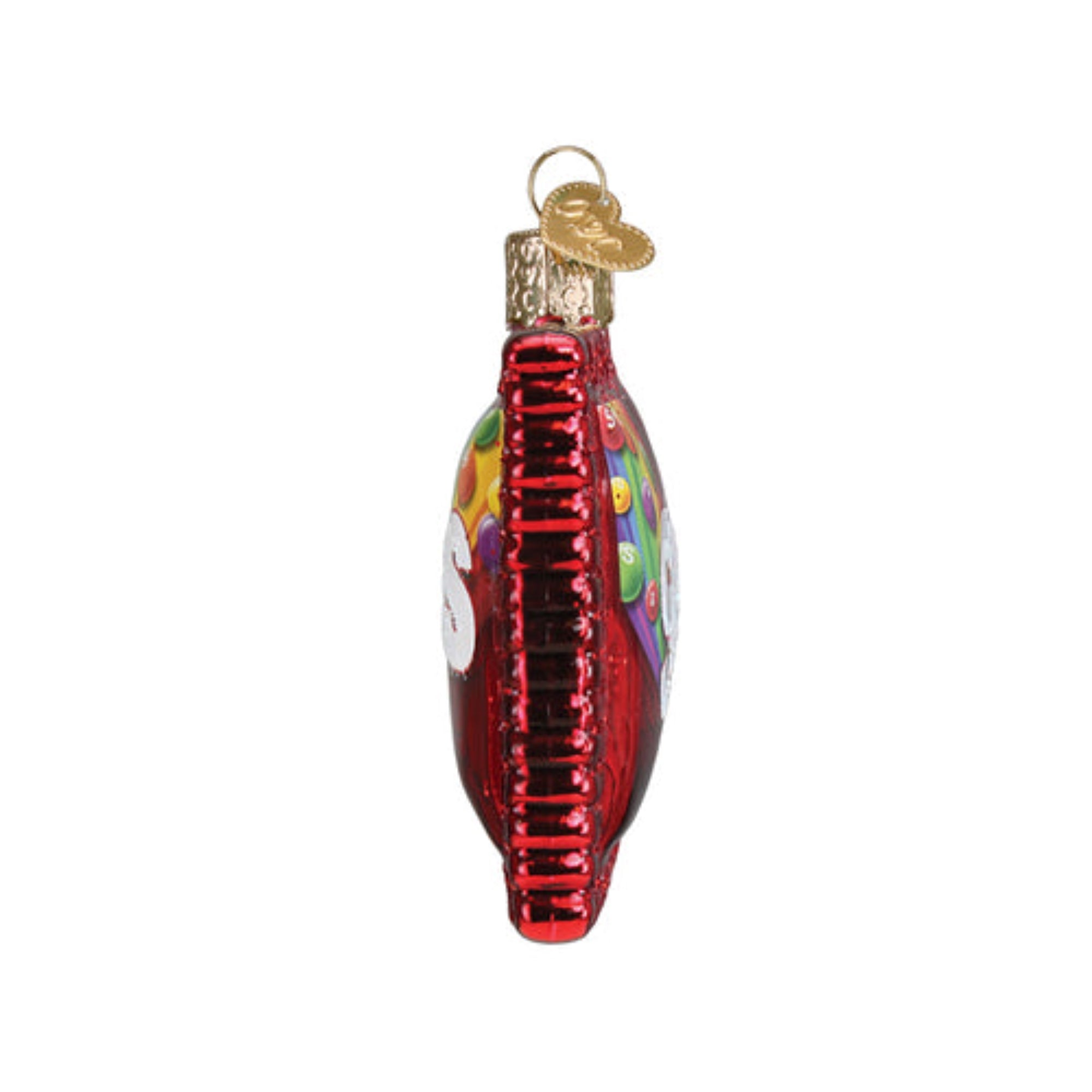 Old World Christmas Skittles Blown Glass Holiday Ornament For Tree
