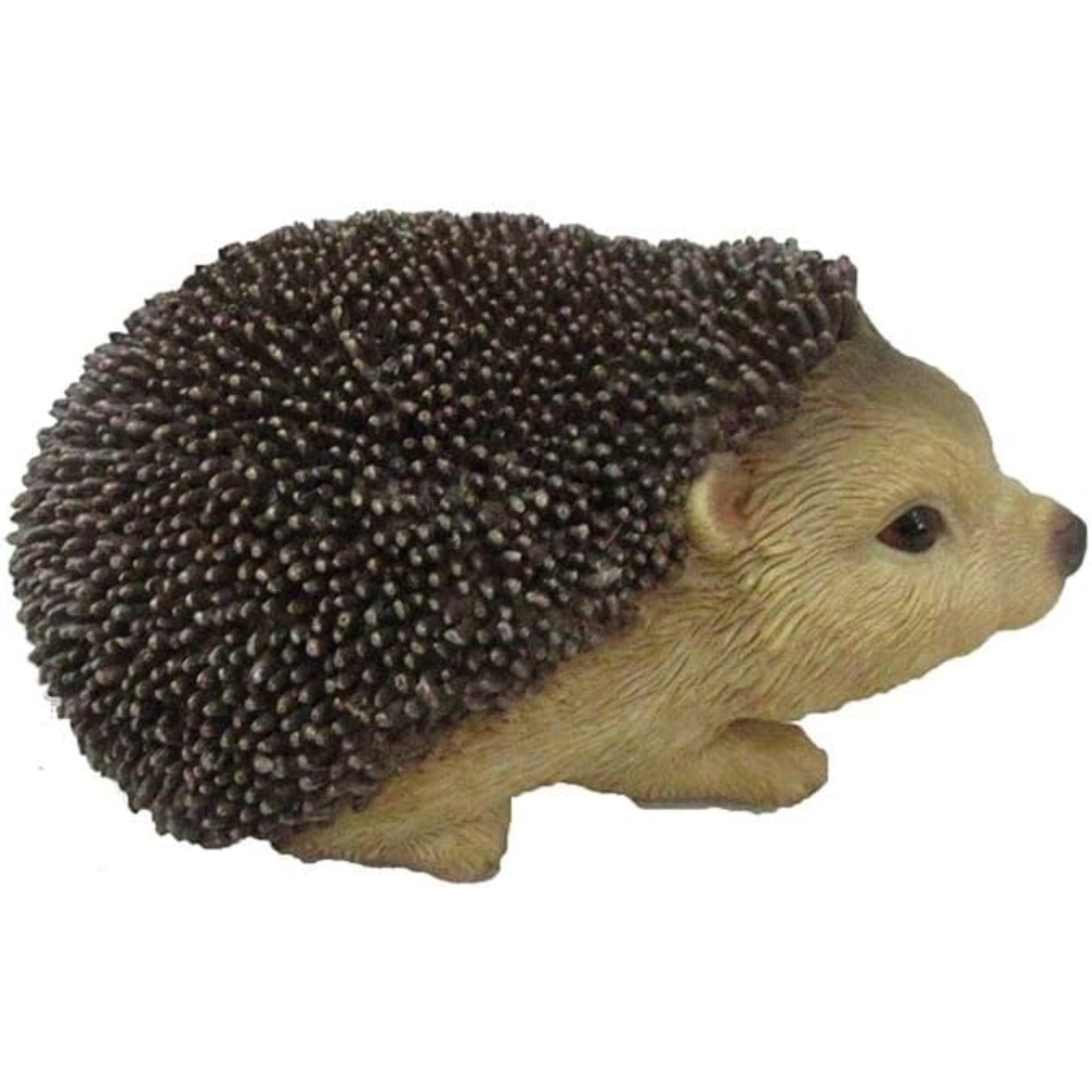 Esschert Design Small Hedgehog Decorative Garden Figurine, Resin, 3.9"