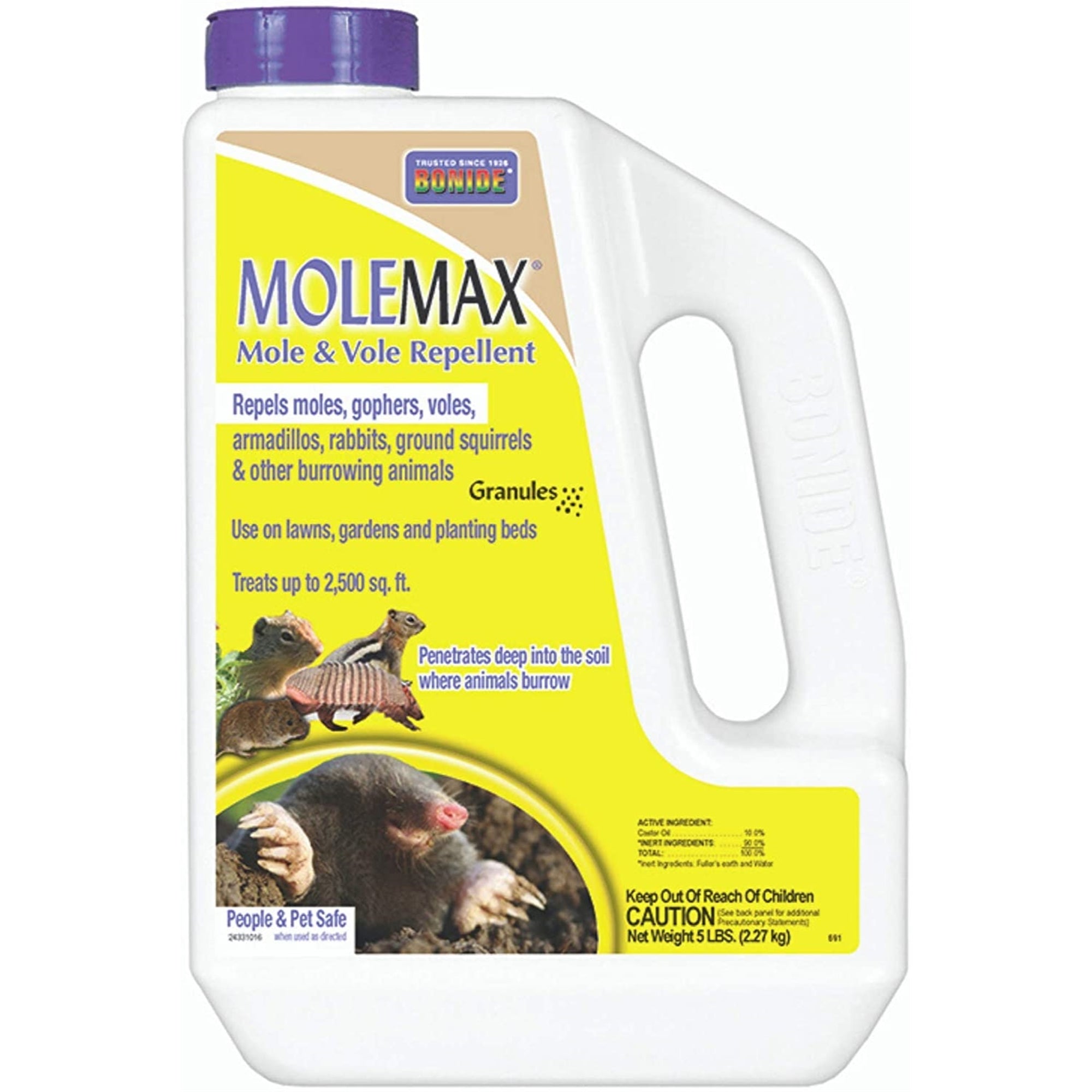 Bonide MoleMax Mole & Vole Repellent Granules