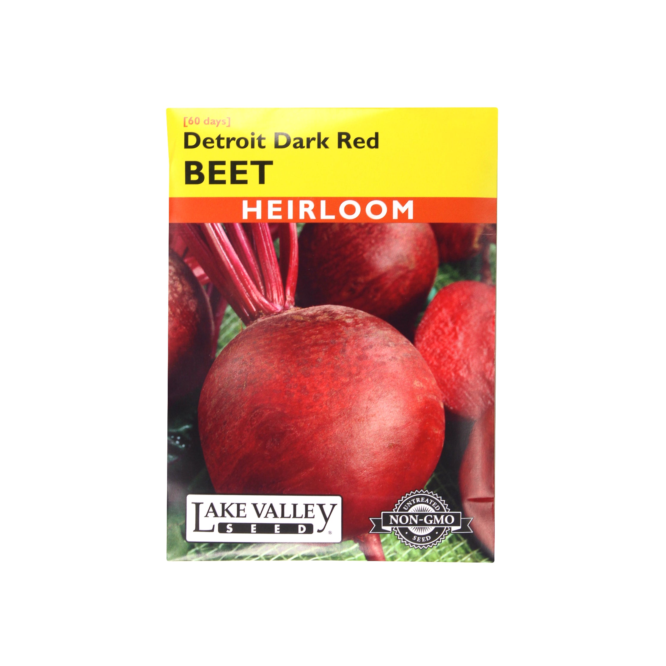Lake Valley Seed Detroit Dark Red Beet Vegetable, 4g