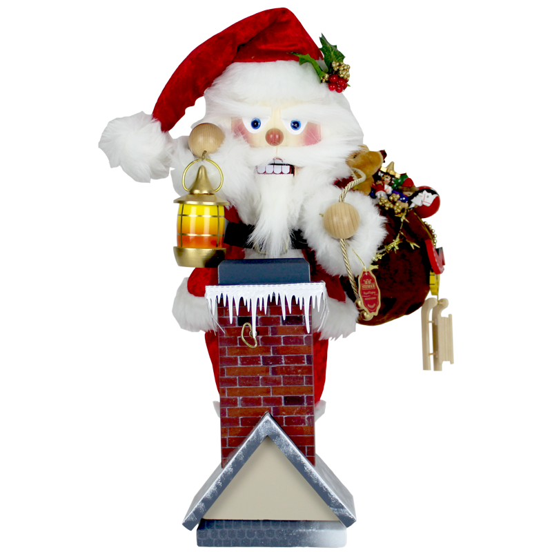 Steinbach Limited Edition Christmas Santa Chimney Nutcracker, 17"