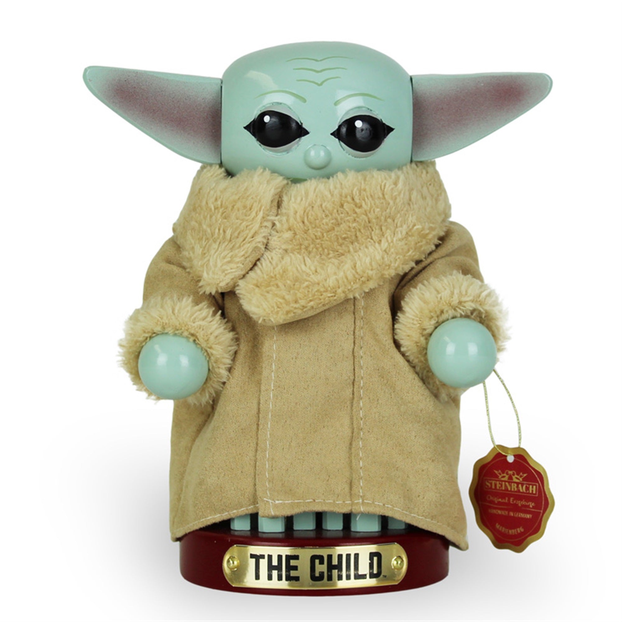 Kurt Adler Steinbach Star Wars Yoda The Child Nutcracker, 8"