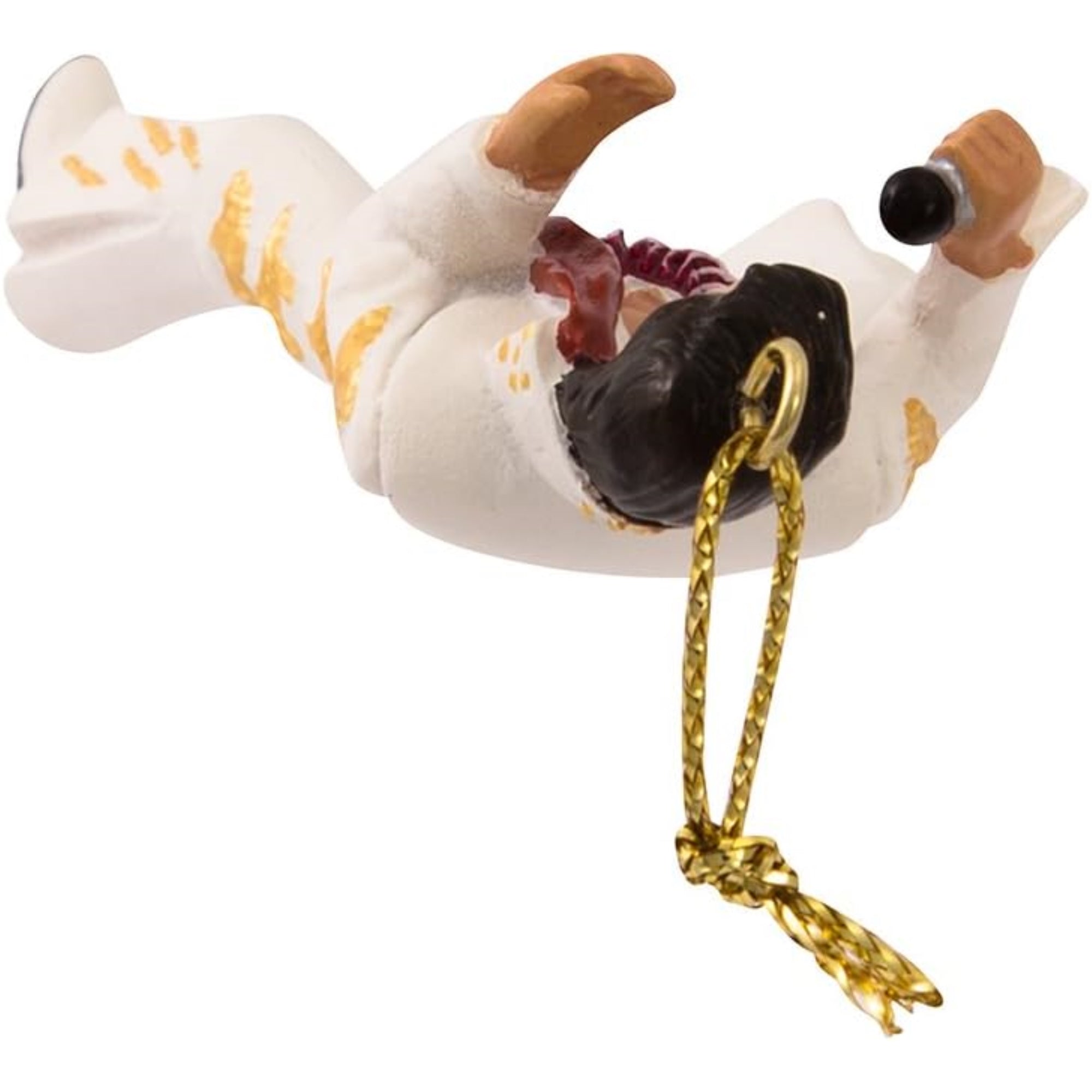 Kurt Adler Resin Elvis Presley 4-Piece Ornament Gift Set, Multicolored, 2.5"