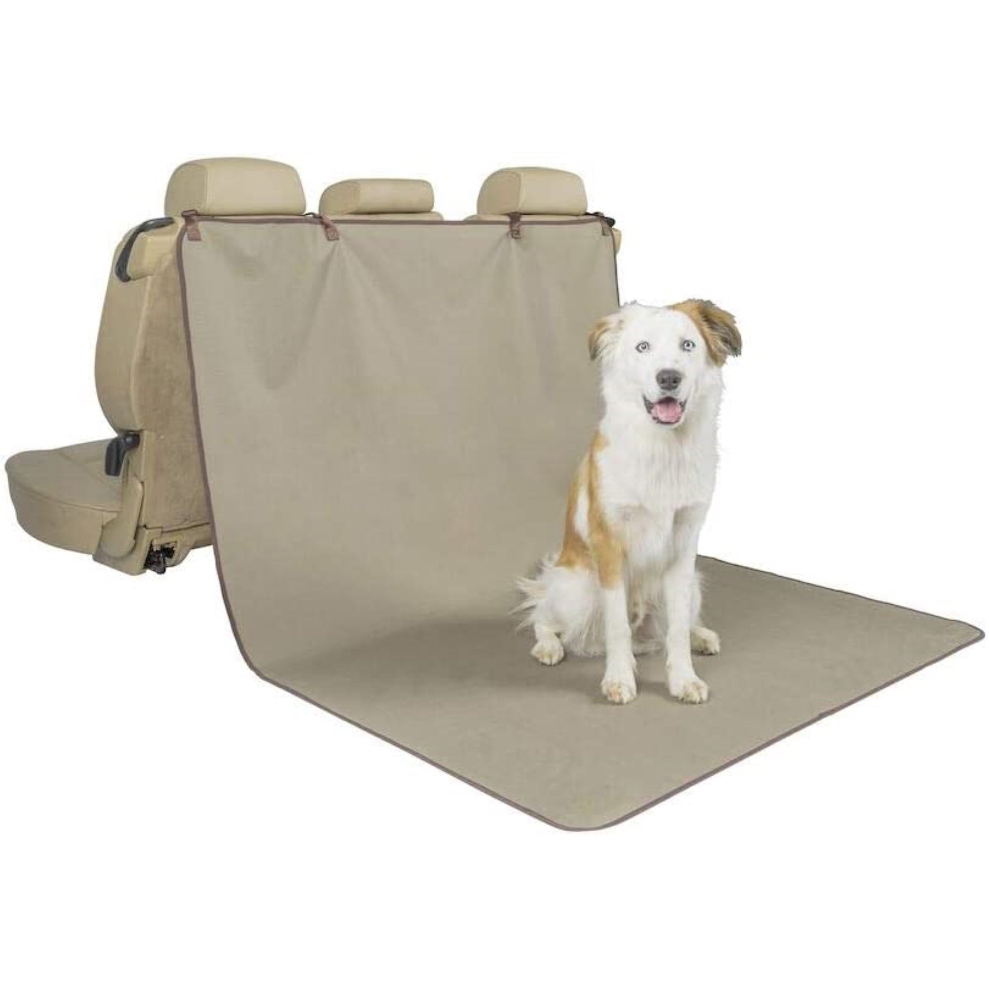 PetSafe Happy Ride Waterproof Cargo Cover for Pets, Fits Most Vehicles, Tan