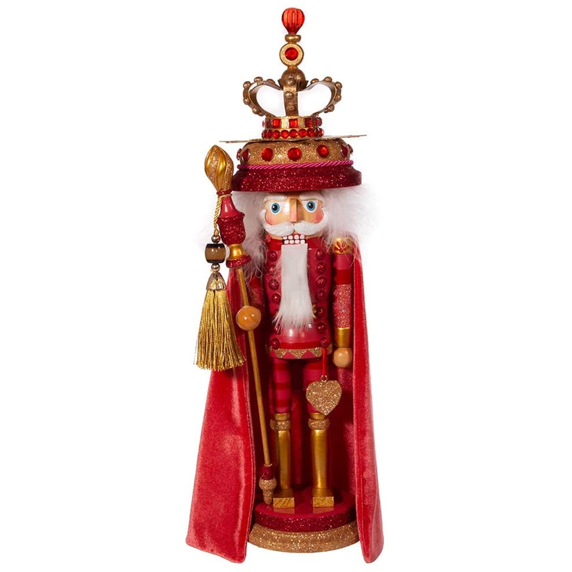 Steinbach Hollywood Nutcrackers, Coral King, 18"