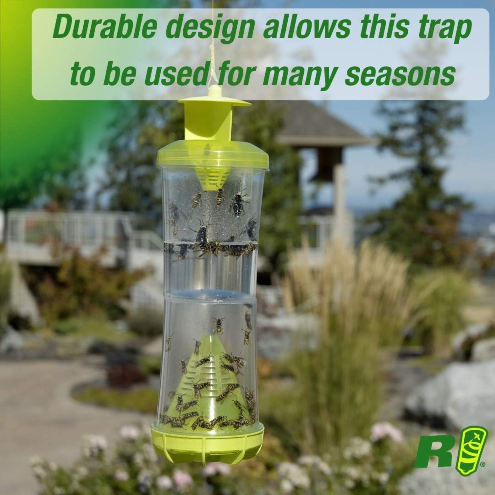 RESCUE! Non-Toxic Wasp, Hornet, Yellowjacket Trap (WHY Trap) Attractant Refill - 2 Week Refill