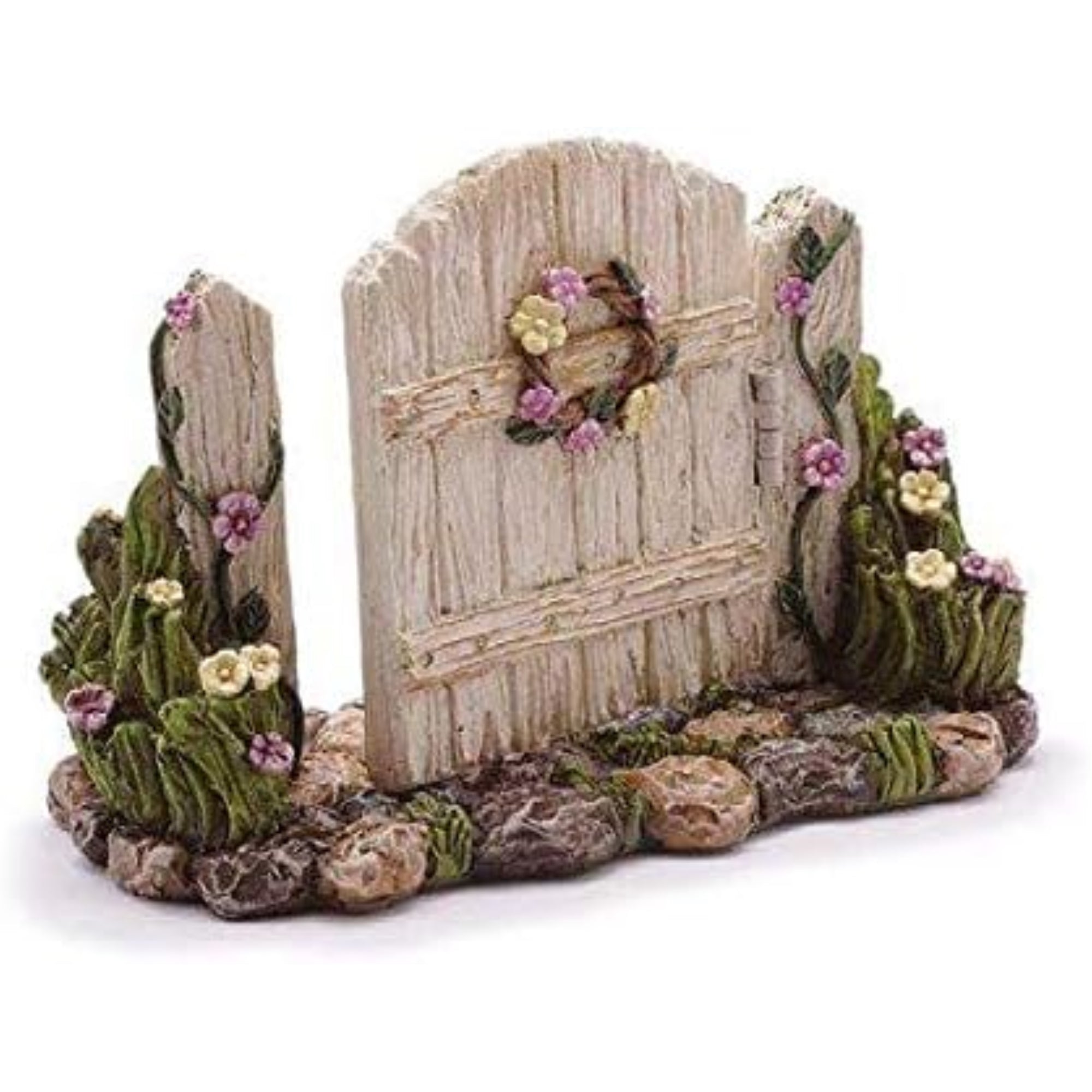 Marshall Home & Garden Fairy Garden Woodland Knoll Collection, Flower Gate
