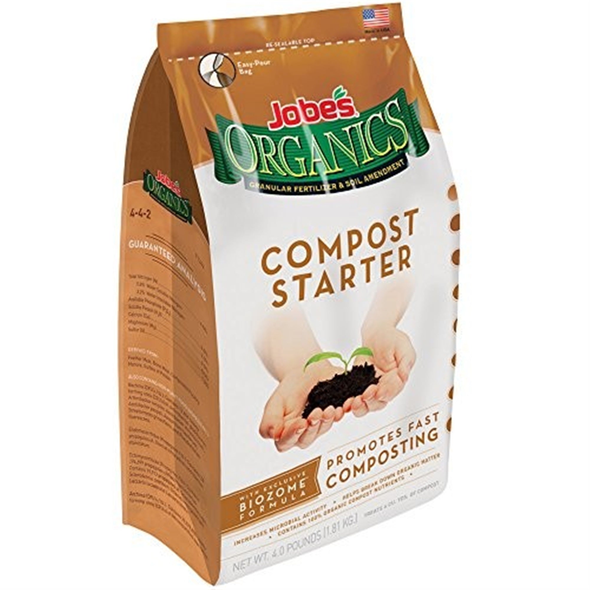 Jobes Compost Starter Organic - 4 lb.