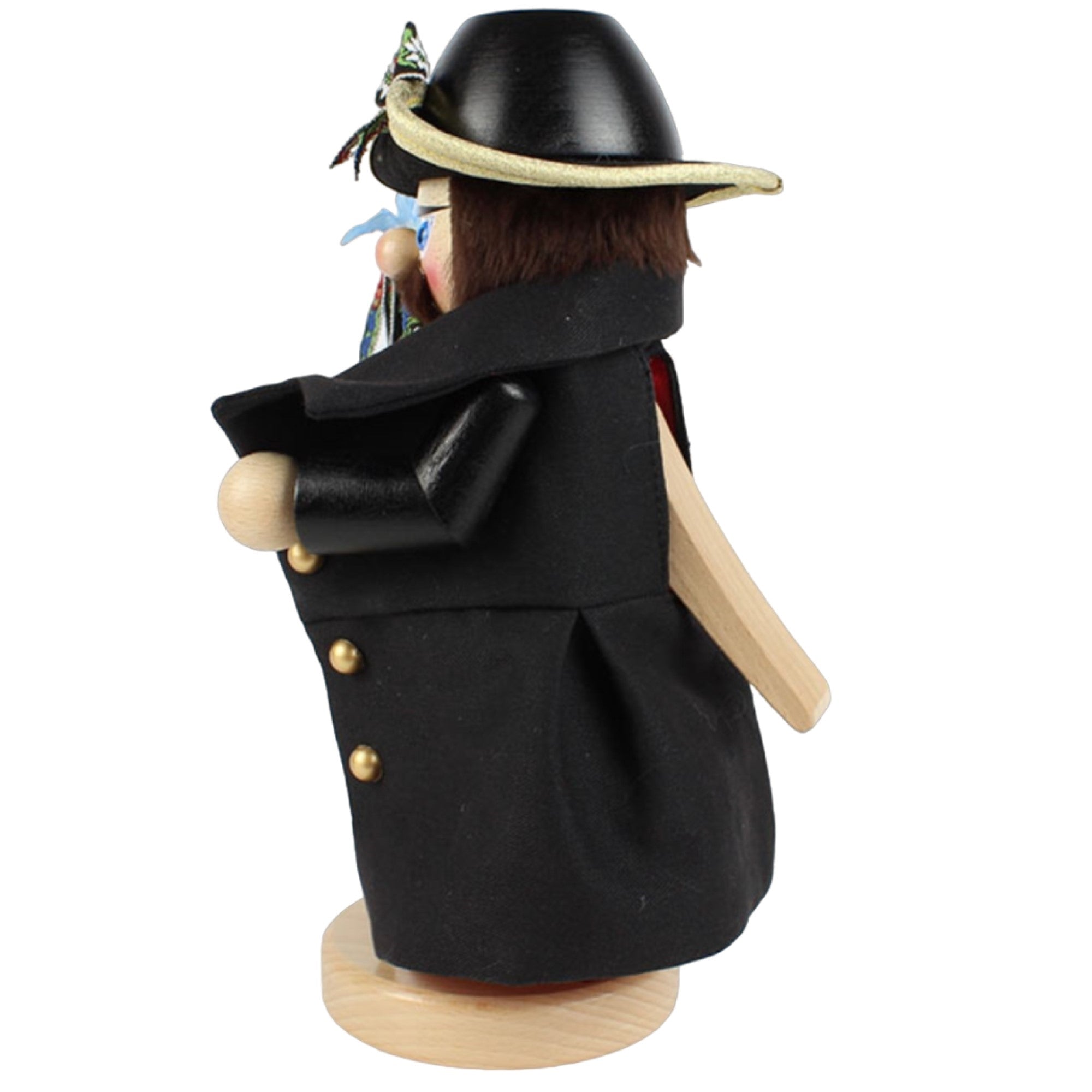 Kurt Adler Steinbach Wooden Chubby Nutcracker, Ein Bayer, 10.5"