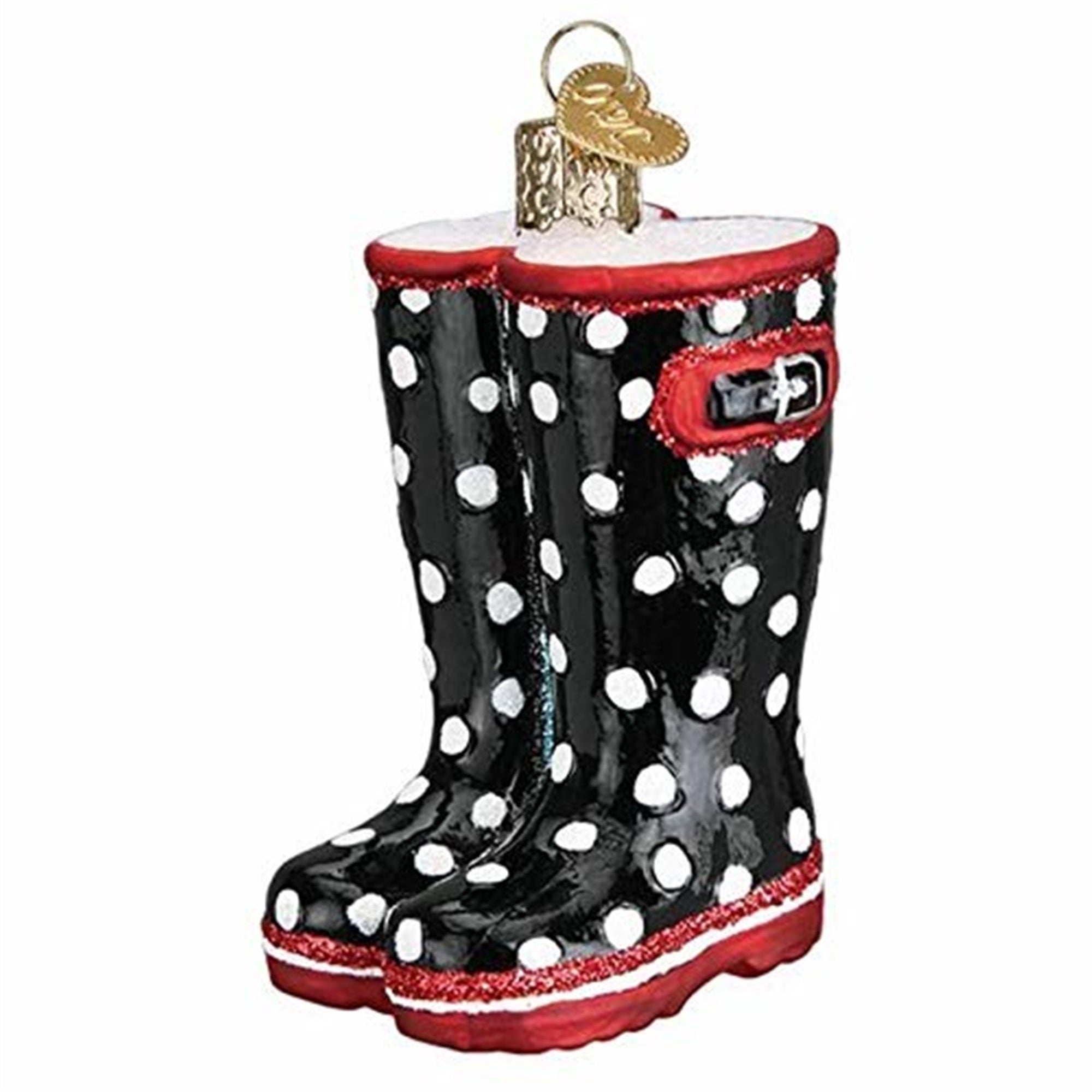 Old World Christmas Rubber Boots Ornament