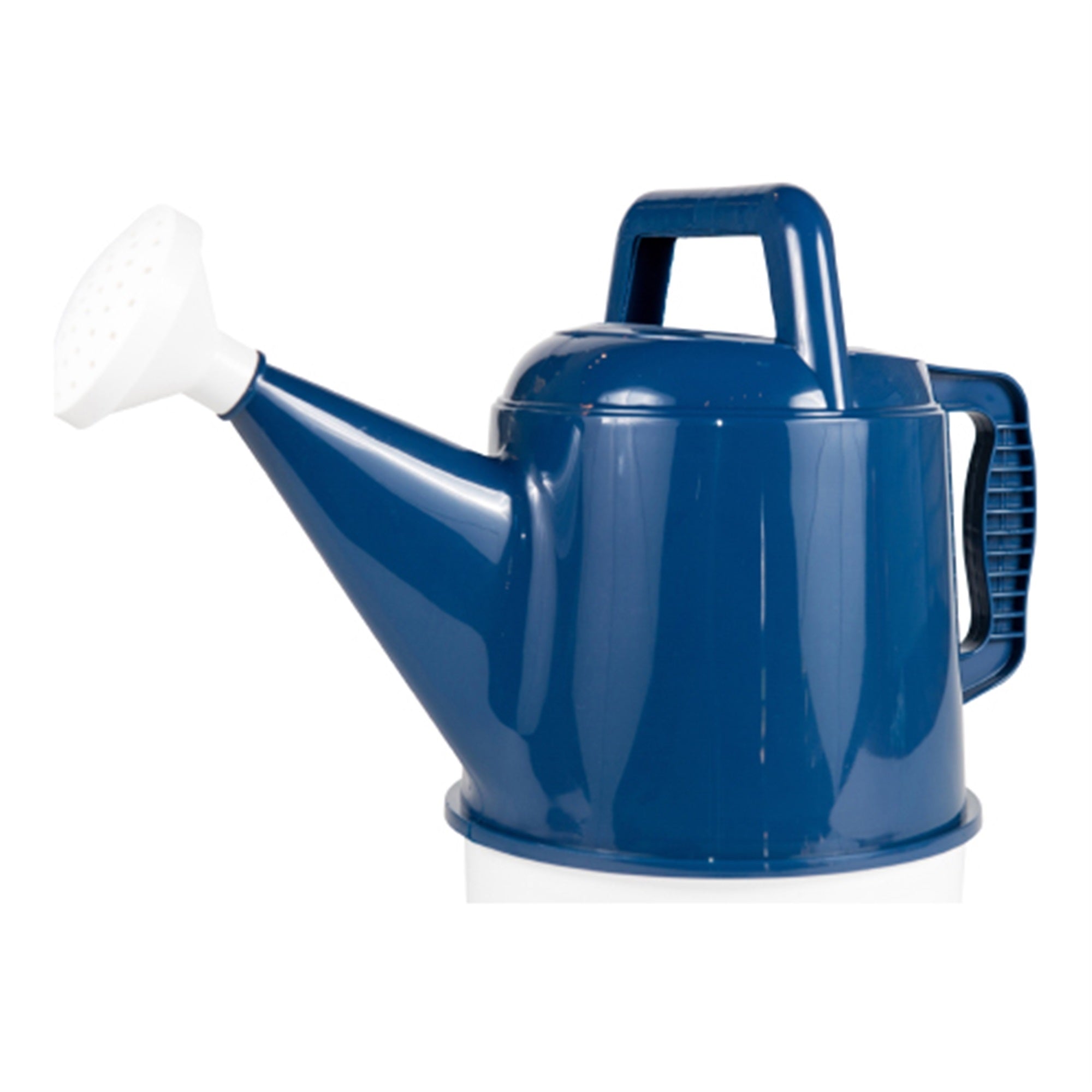 Bloem Deluxe Plastic Watering Can, Classic Blue, 2.5 Gallon Capacity