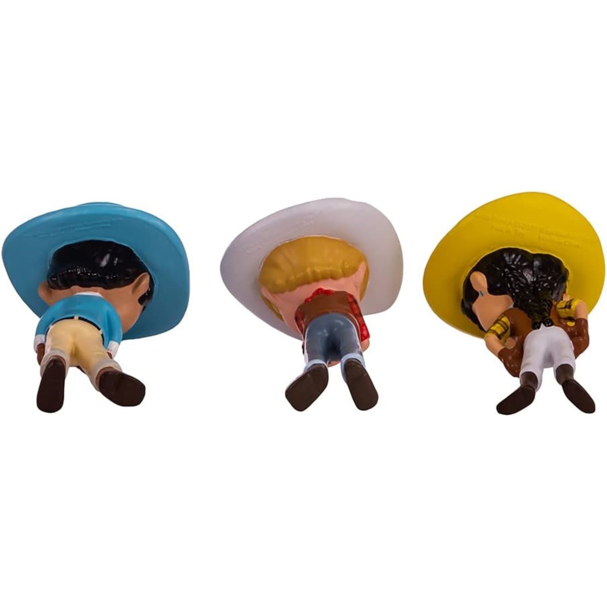 Kurt Alder Dino Ranch Kids Blow Mold Ornament Set, 3 Piece Set, 4"