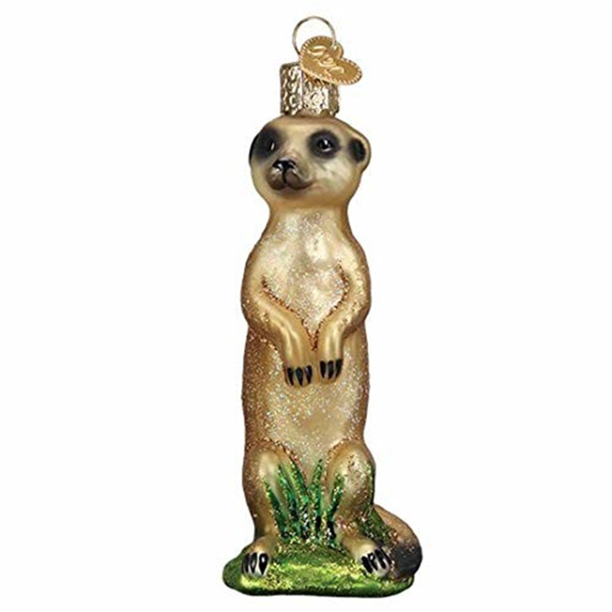 Old World Christmas Glass Blown Meerkat Ornament