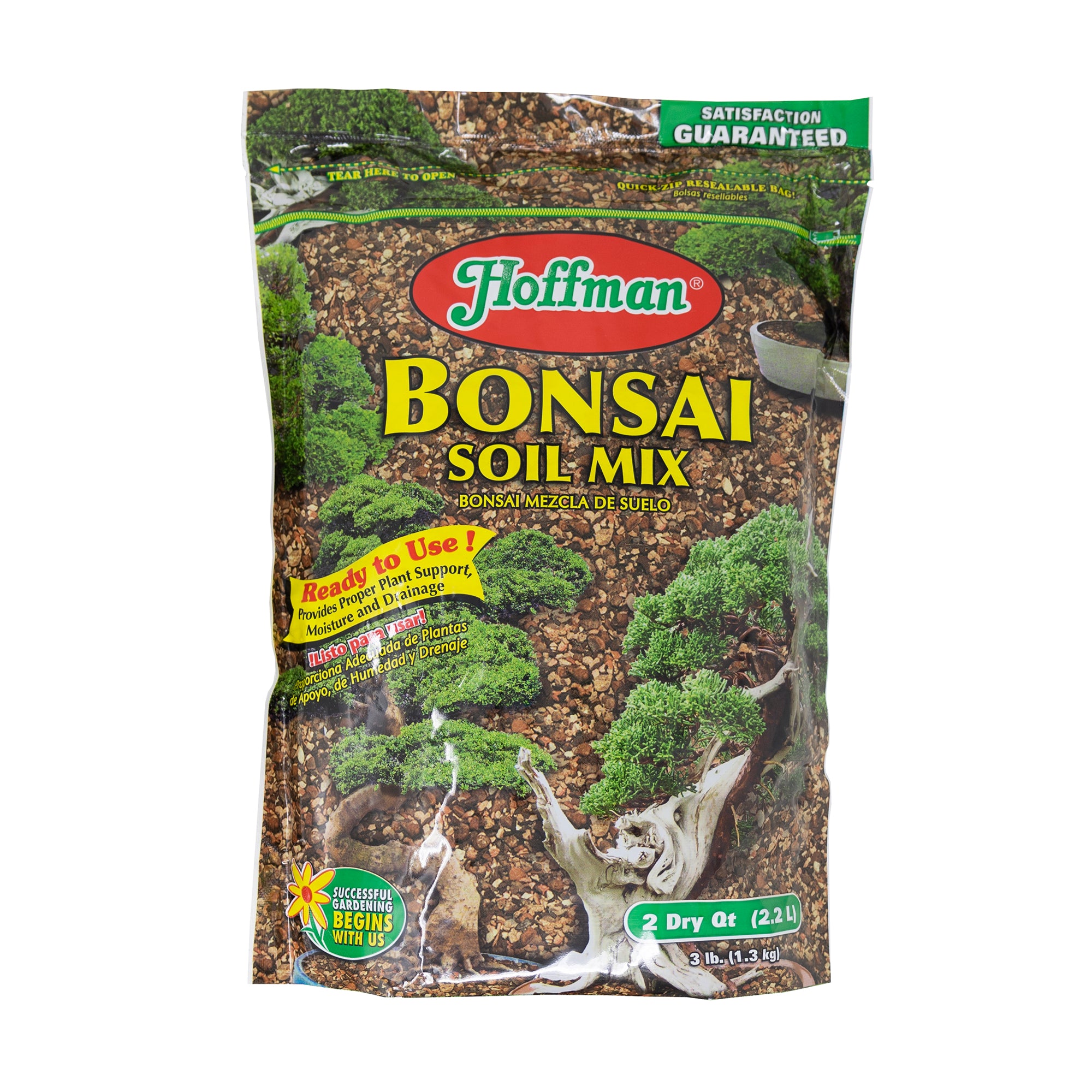 Hoffman Ready To Use Bonsai Soil Potting Mix, 2 Quart Bag