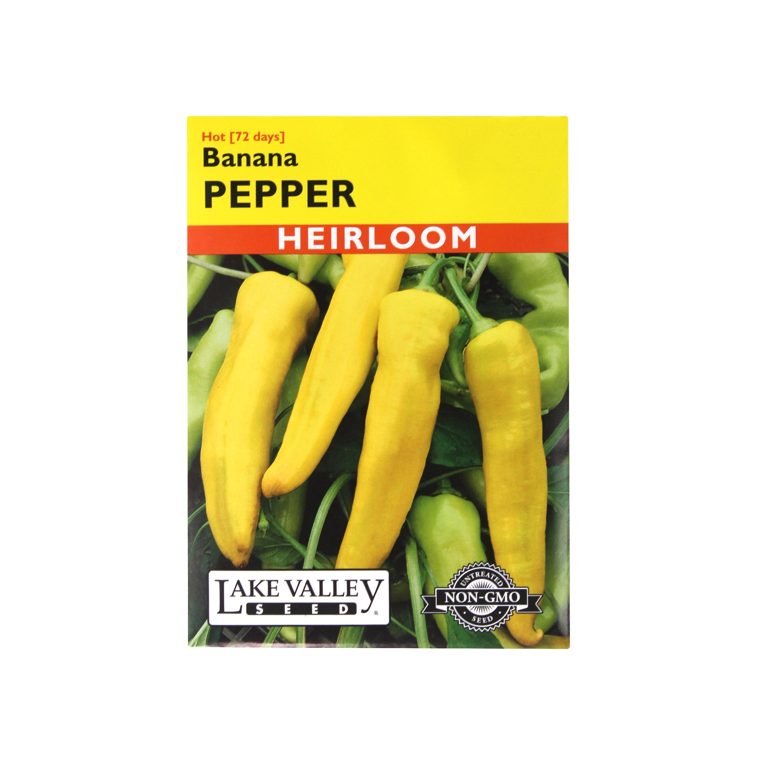 Lake Valley Seed Pepper, Sweet Banana Heirloom, 0.45g