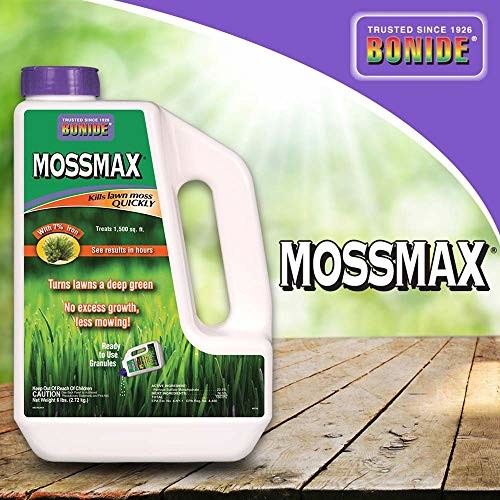 Bonide (BND60725 - MossMax Lawn Granules, Outdoor Lawn Moss Killer (6 lb.)