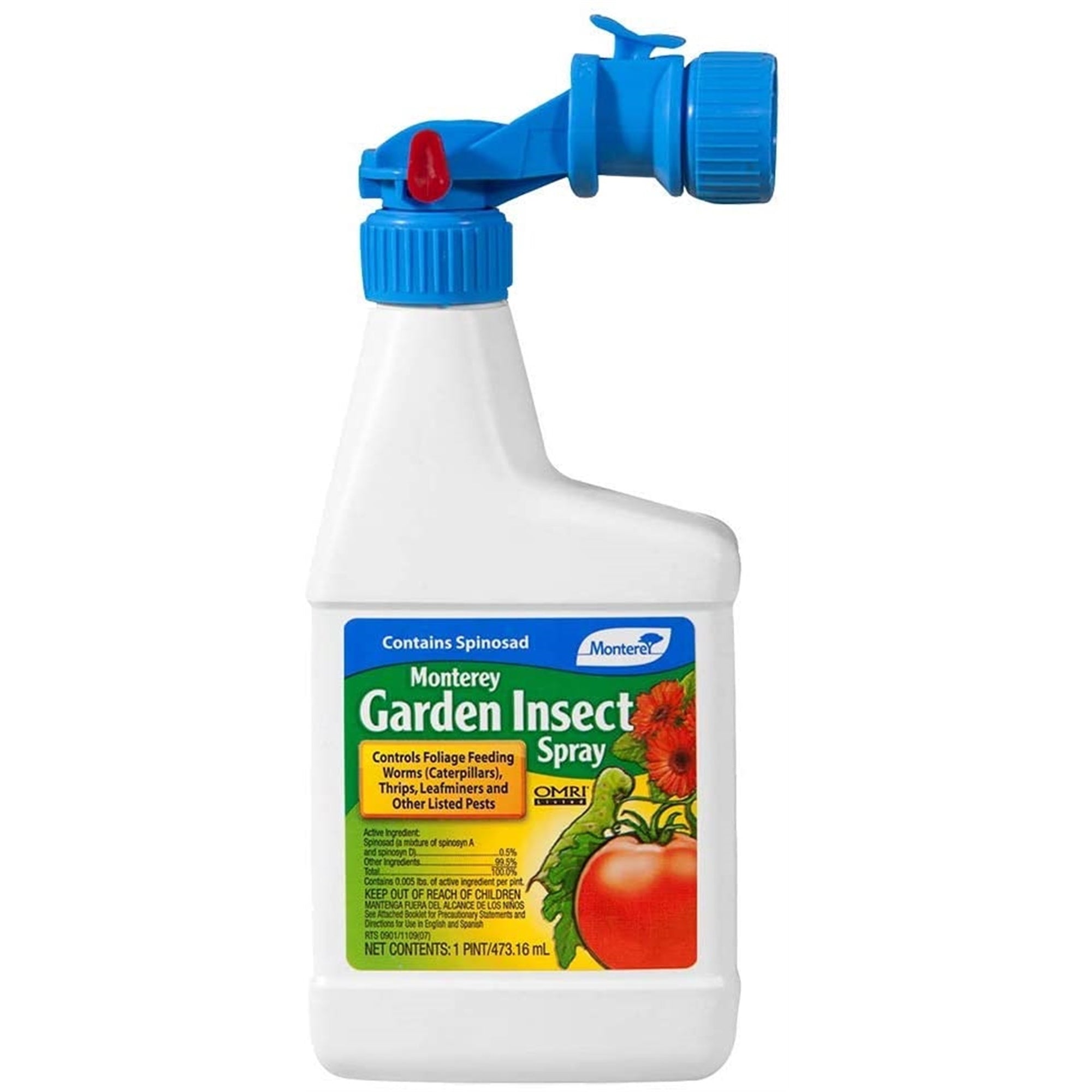 Monterey Garden Insect Spray, Insecticide & Pesticide with Spinosad, 16 oz
