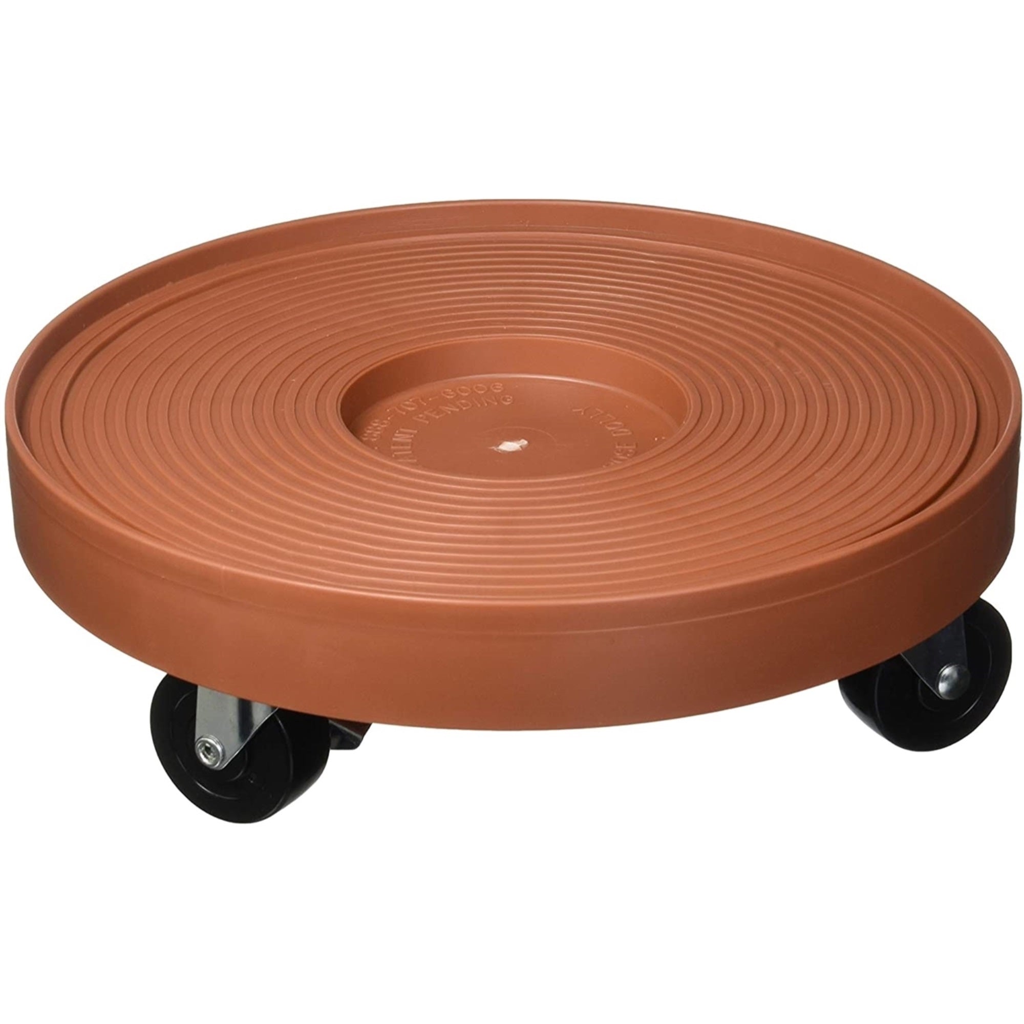 DeVault Durable Circular Plant Dolly Caddy with Wheels, Supports 500lb