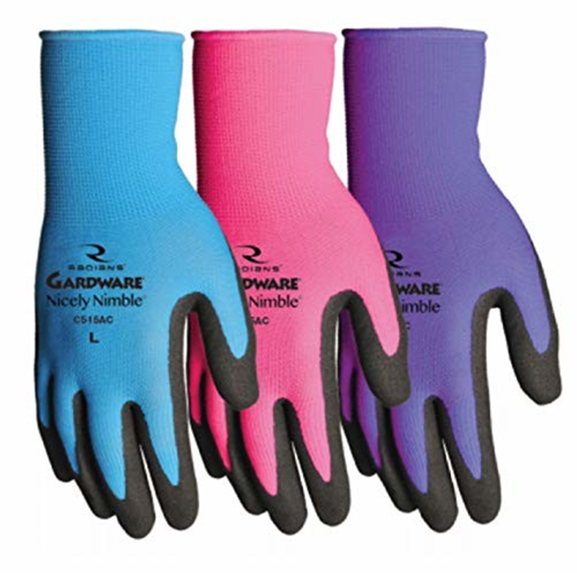 Bellingham Gard Ware Nicely Nimble Gloves, Large. Assorted Colors, (1 Pair)
