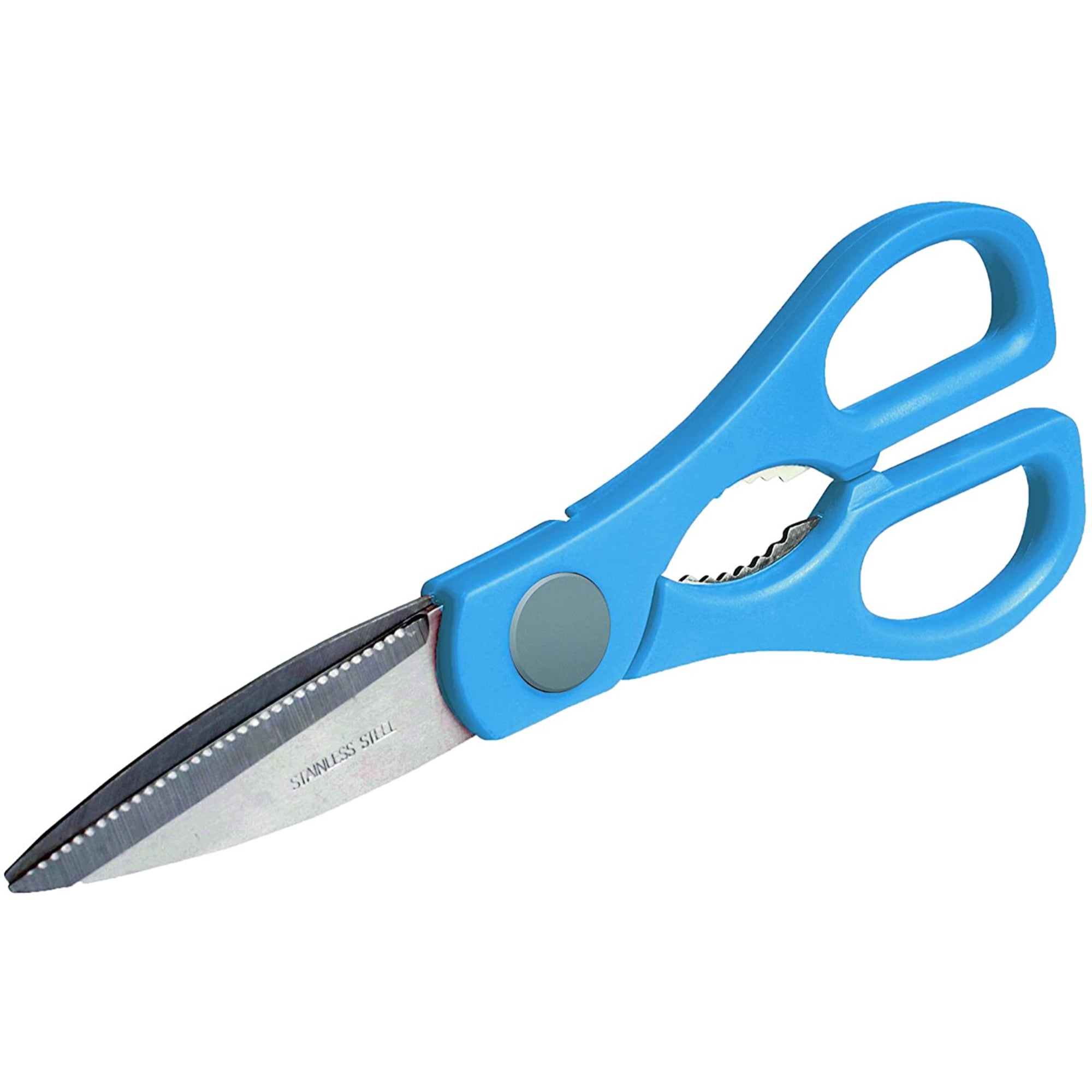 Bloom Household Stainless Steel Blades Shears (Six Count, Assorted Colors)