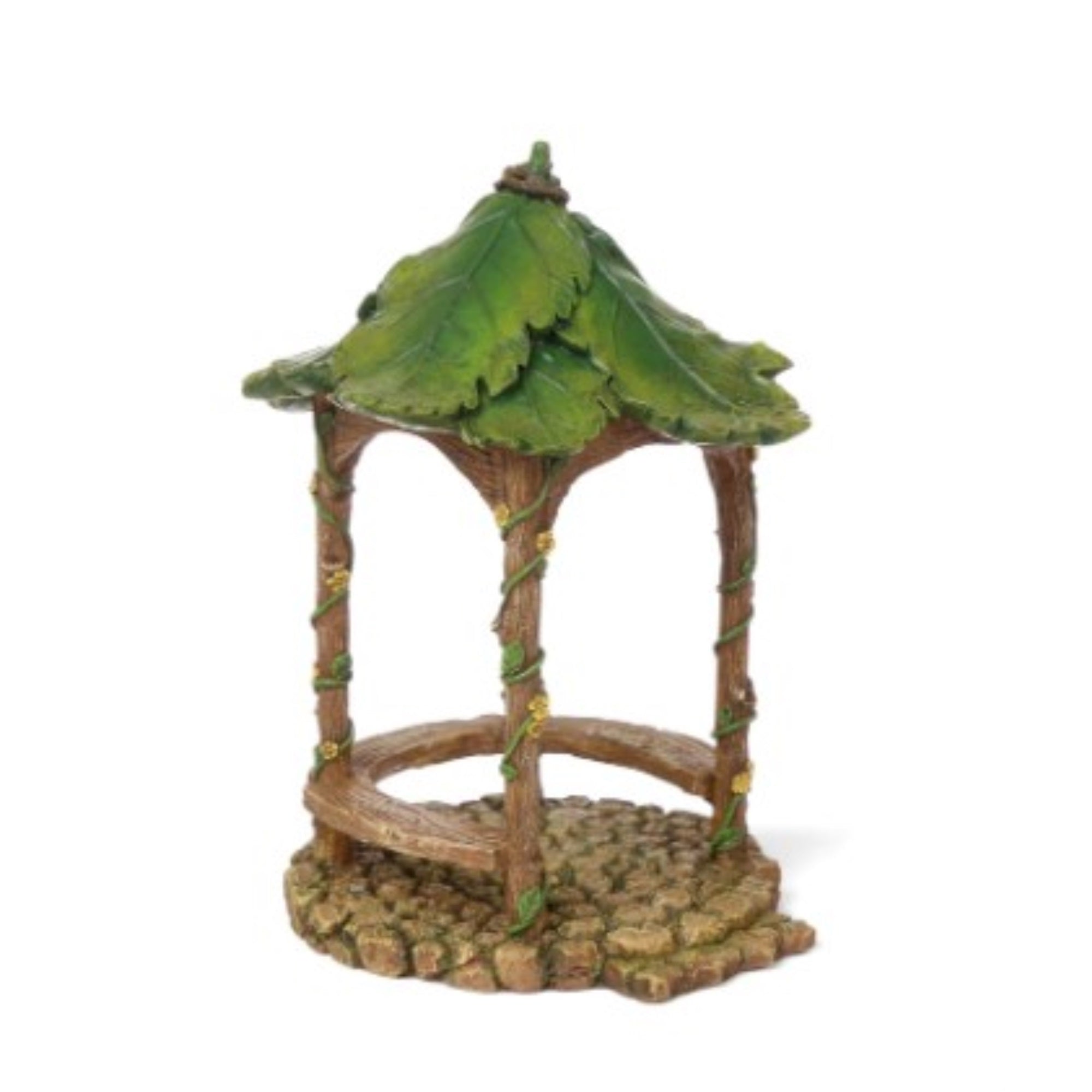 Marshall Home & Garden Fairy Garden Woodland Knoll Collection, Forest Gazebo