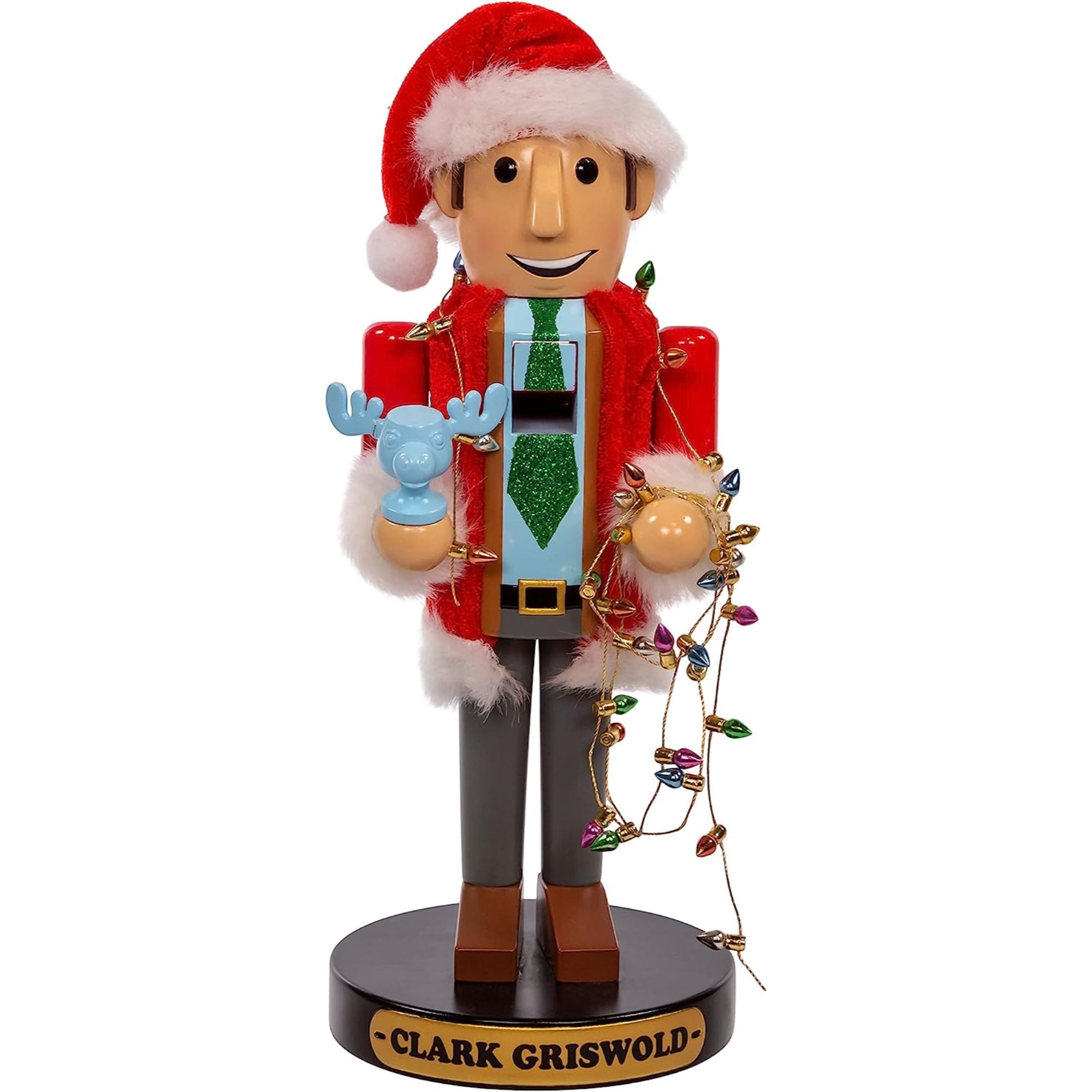 National Lampoon Christmas Kurt Adler Vacation Clark Griswold Nutcracker, 10"