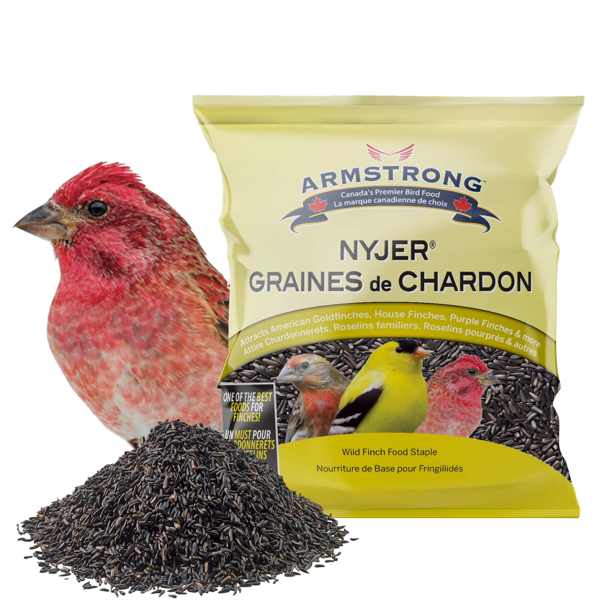Armstrong Wild Bird Food Nyjer Bird Seed for Finches
