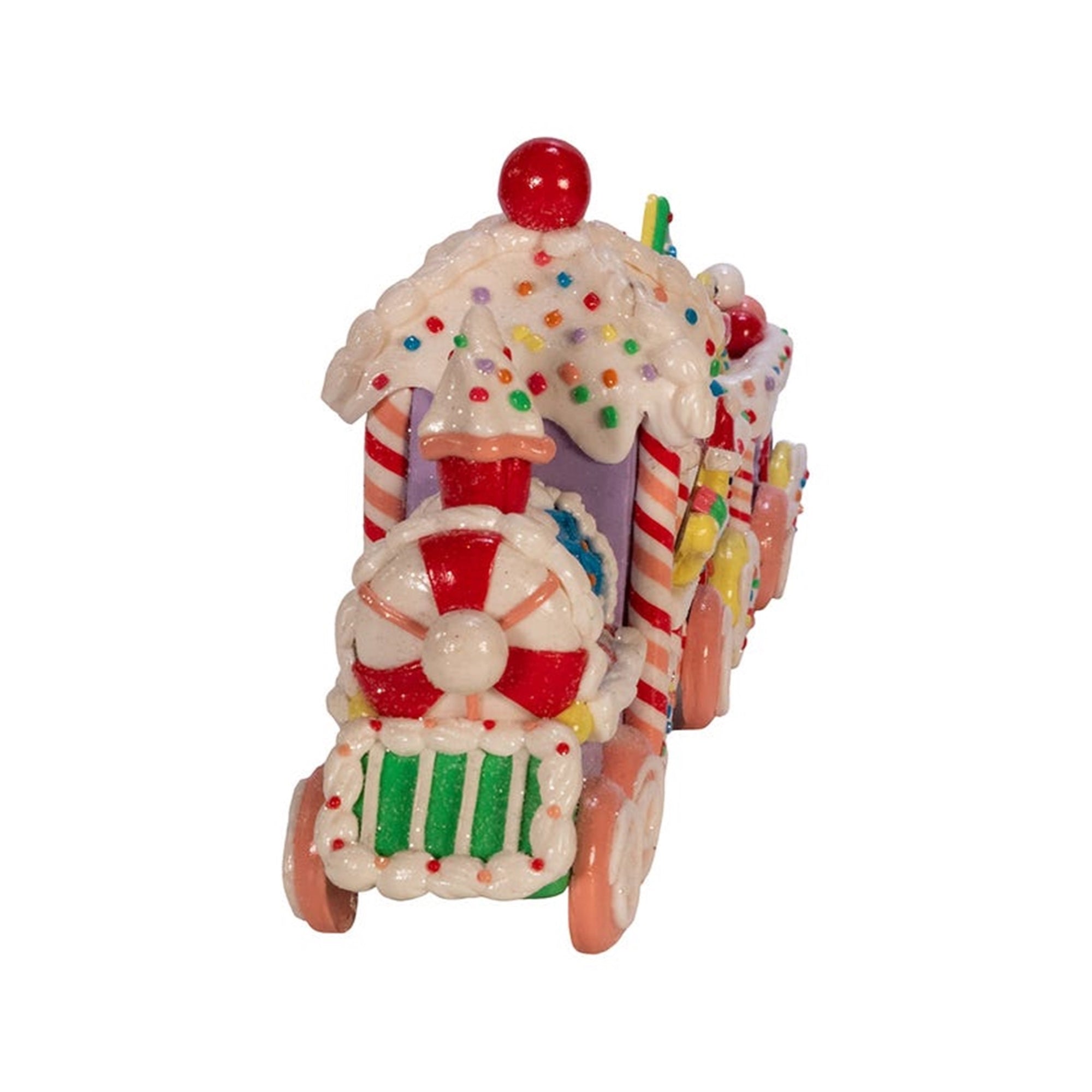 Kurt S. Adler Claydough Gingerbread and Candy Train Set, 14.4"