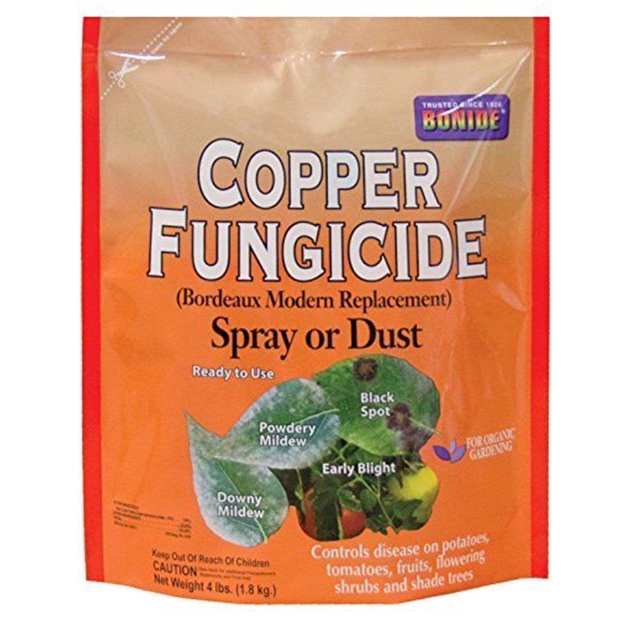 Bonide Copper Sulfate Fungicide (Can Use as Dust or Spray) 4 lbs