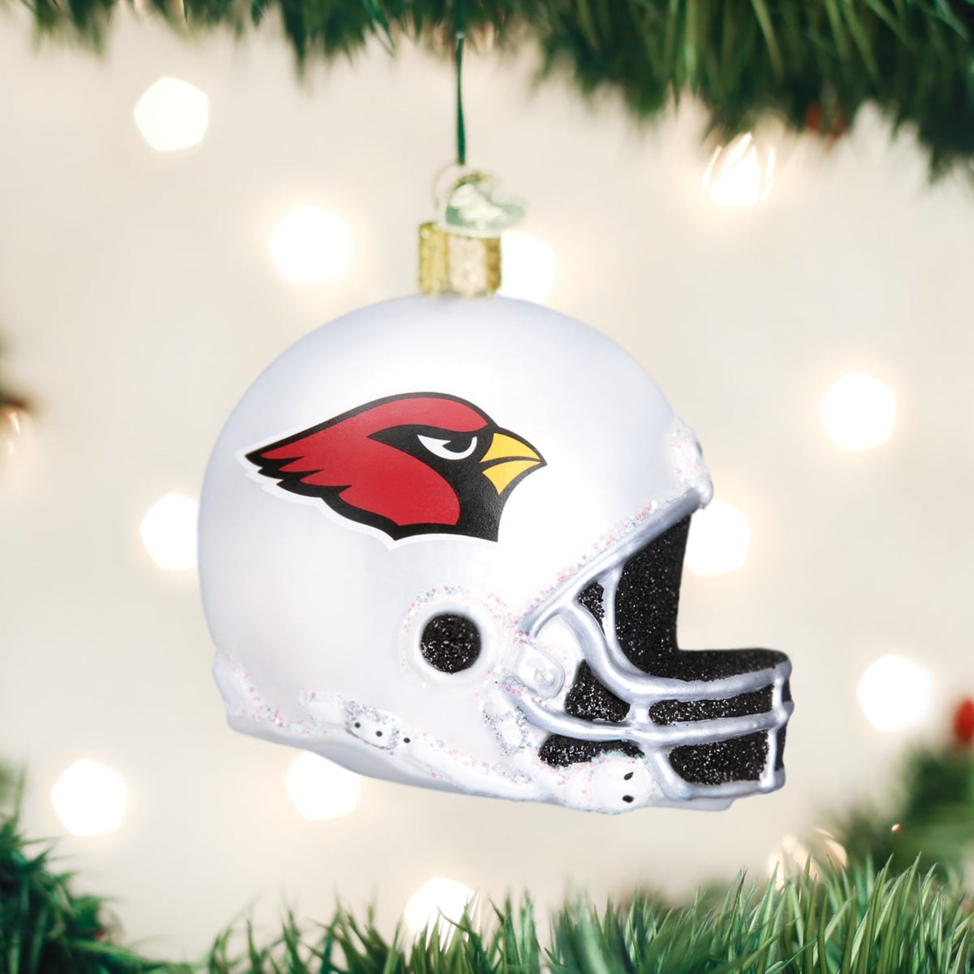 Old World Christmas Arizona Cardinals Helmet Ornament For Christmas Tree