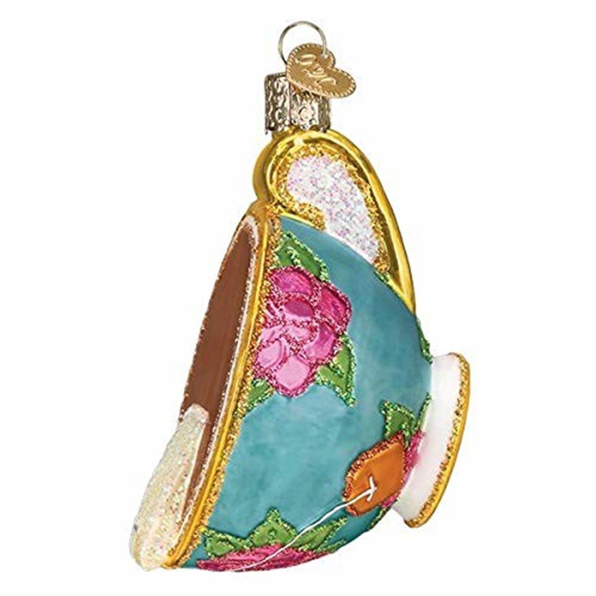 Old World Christmas Cup of Tea Ornament For Christmas Tree