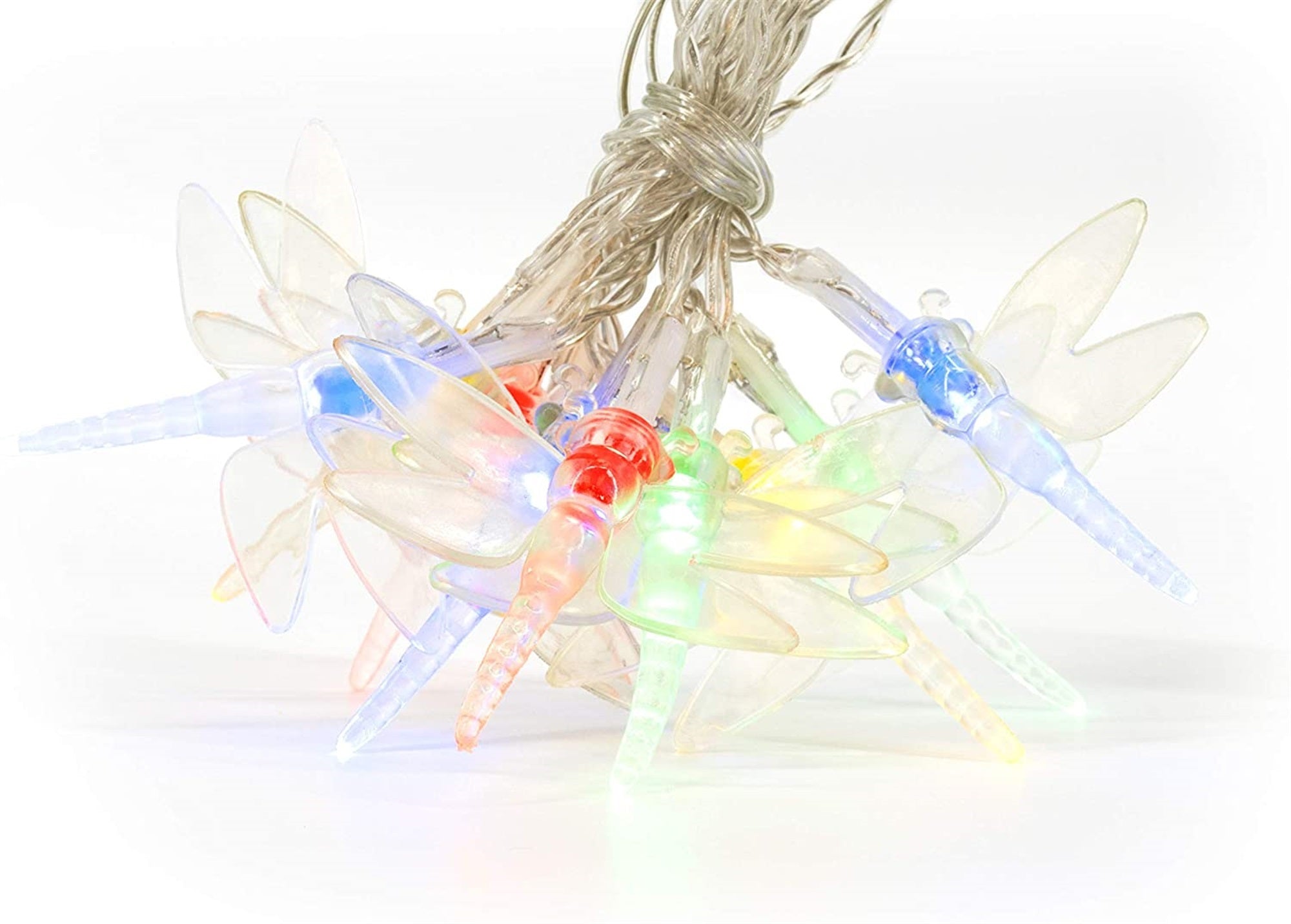 ProductWorks Ultra Plus LED 10 Lights Battery Operated LED Lights, Dragonfly