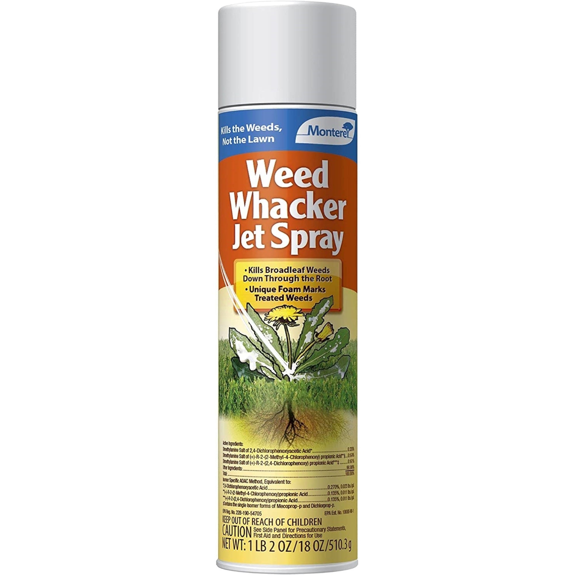 Monterey Weed Whacker Aerosol Jet Spray, 18 Ounces