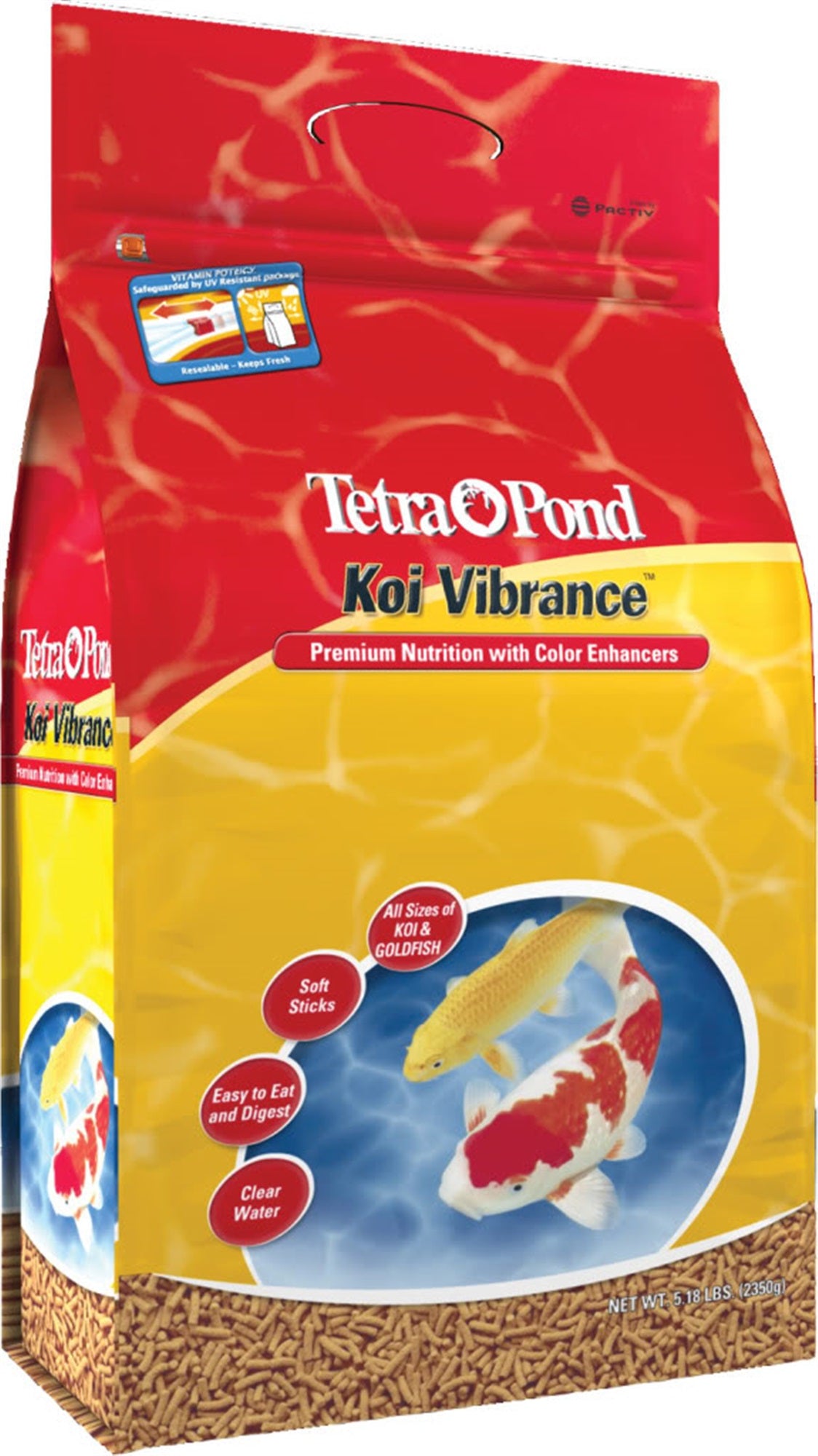 Tetra Koi Vibrance Sticks Floating Fish Food, 5.25 LB