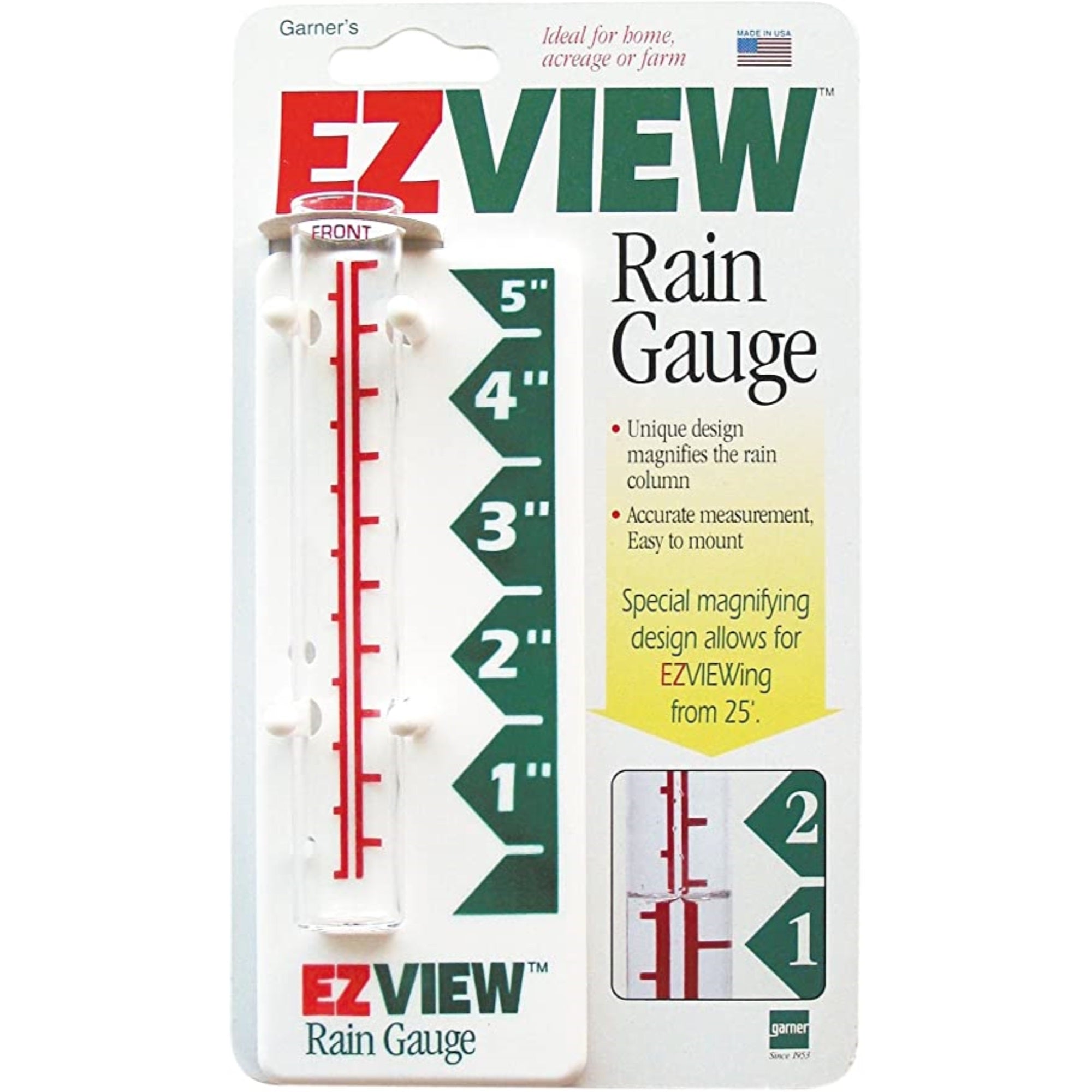 Headwind EZ View Rain Gauge, 8.5"